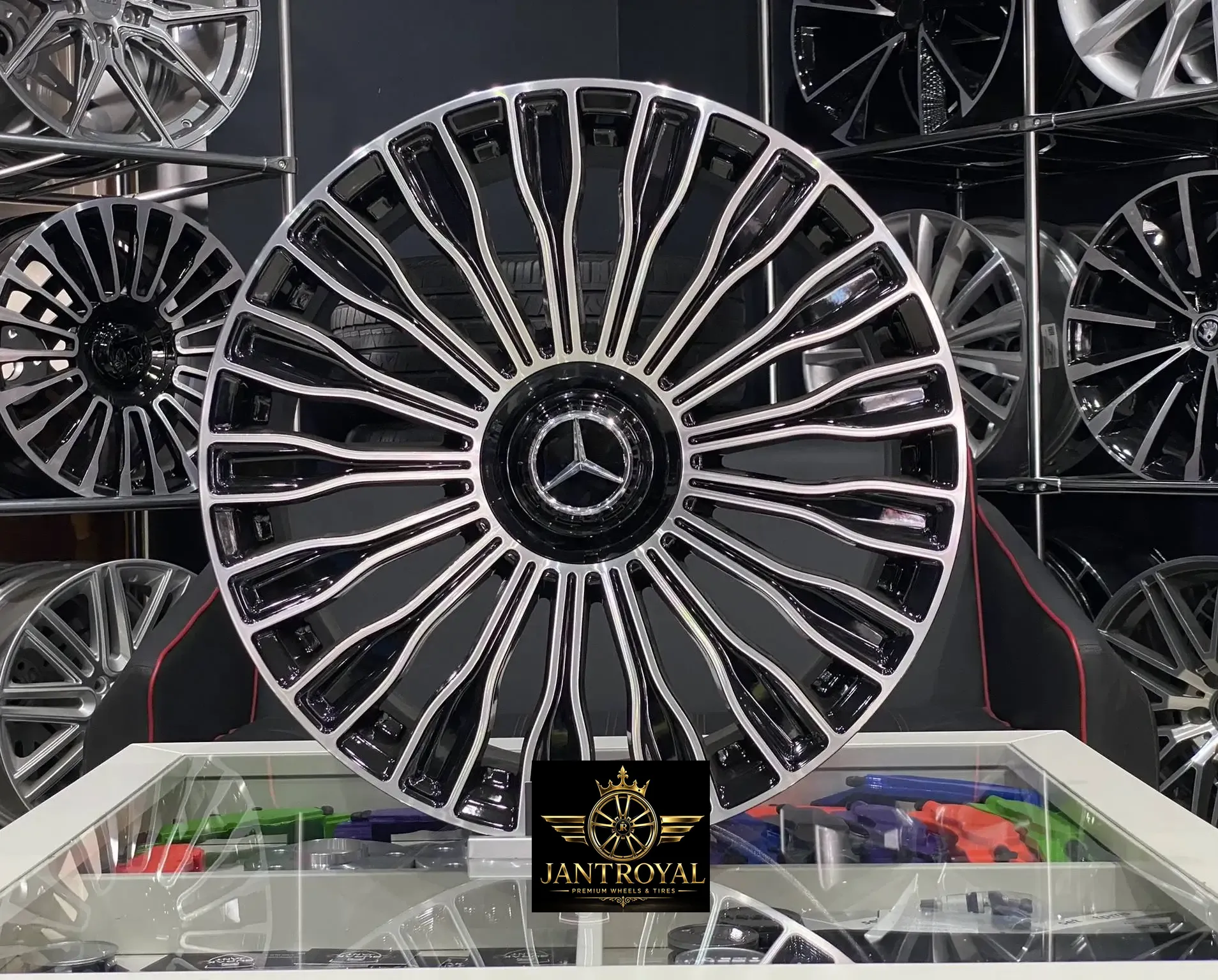 18 İNÇ 5X112 MERCEDES ÖN/ARKA MAYBACH JANT MODELİ (4ADET)