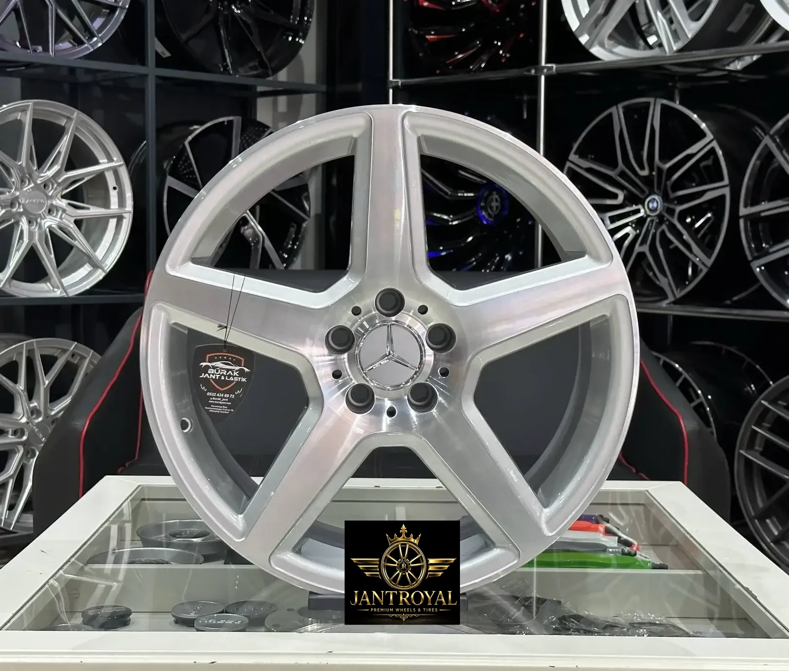 19 İNÇ 5X112 MERCEDES AMG ÖN/ARKA JANT MODELİ (4ADET)