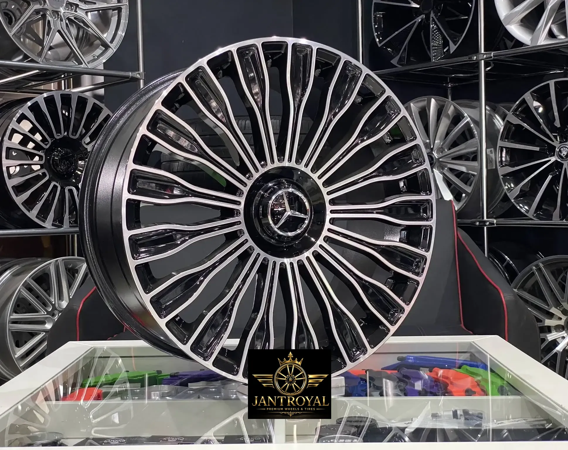 19 İNÇ 5X112 MERCEDES ÖN/ARKA MAYBACH JANT MODELİ (4ADET)