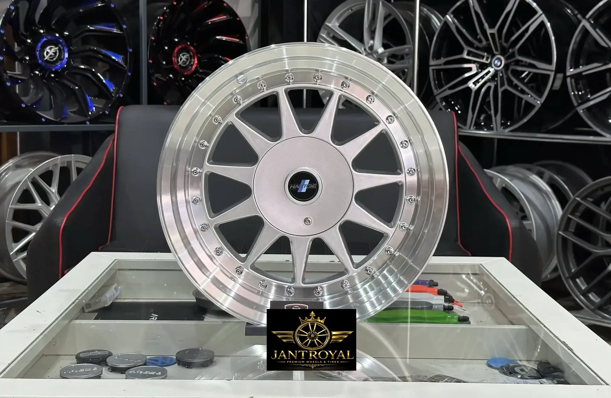 15 İNÇ 4X100 4X114,3 HARTGE SİLVER LİP DİAMOND JANT MODELİ (4ADET)