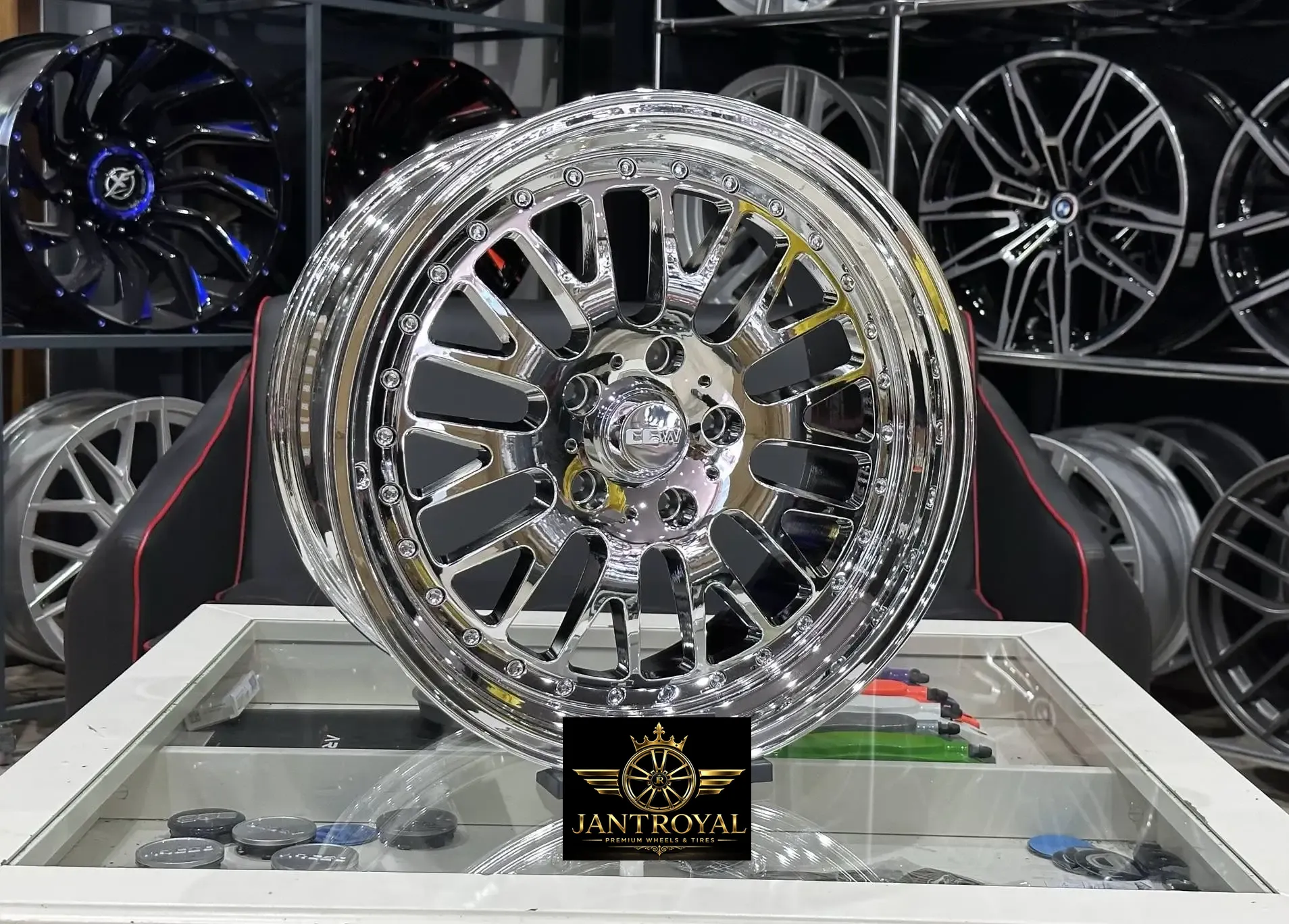 18 İNÇ 5X120 CCW CHROME ÖN:8.5 ARKA:9.5 JANT MODELİ (4ADET)