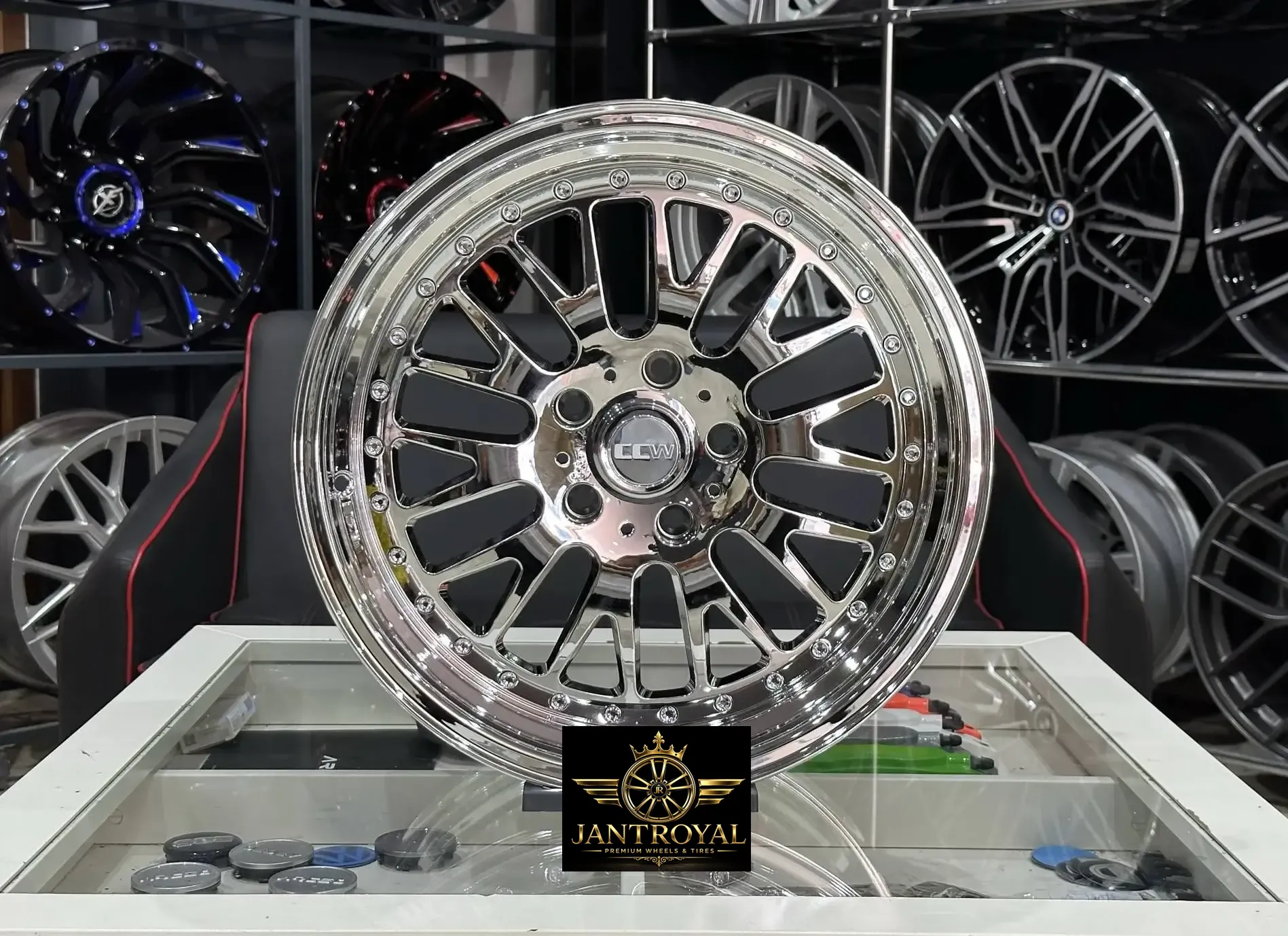 18 İNÇ 5X112 CCW CHROME ÖN:8.5 ARKA:9.5 JANT MODELİ (4ADET)