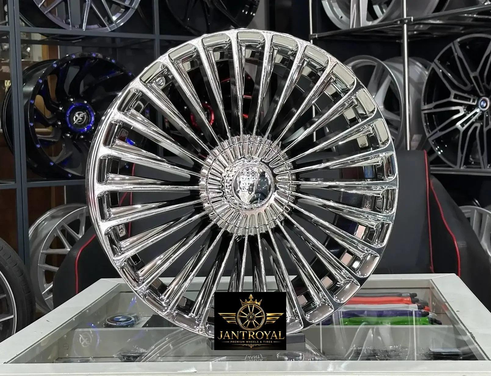 20 İNÇ 5X112 MERCEDES ÖN/ARKA CHROME JANT MODELİ (4ADET)