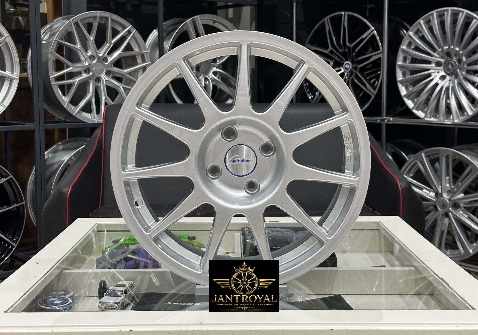 17 İNÇ 4X108 SPEEDLİNE SİLVER JANT MODELİ (4ADET)