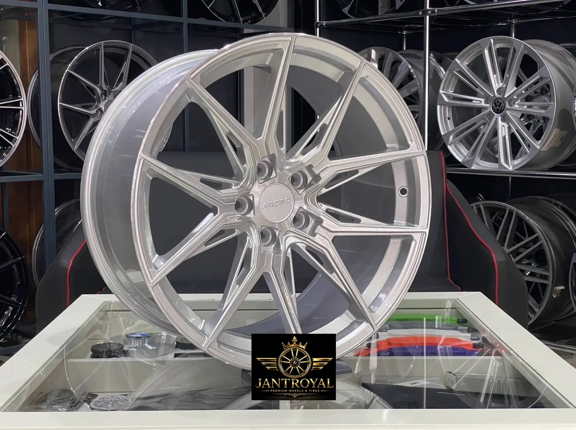 ARCEO MARSEİLLE 19 İNÇ 5X112 SİLVER DİAMOND ÖN/ARKA JANT MODELİ (4ADET)