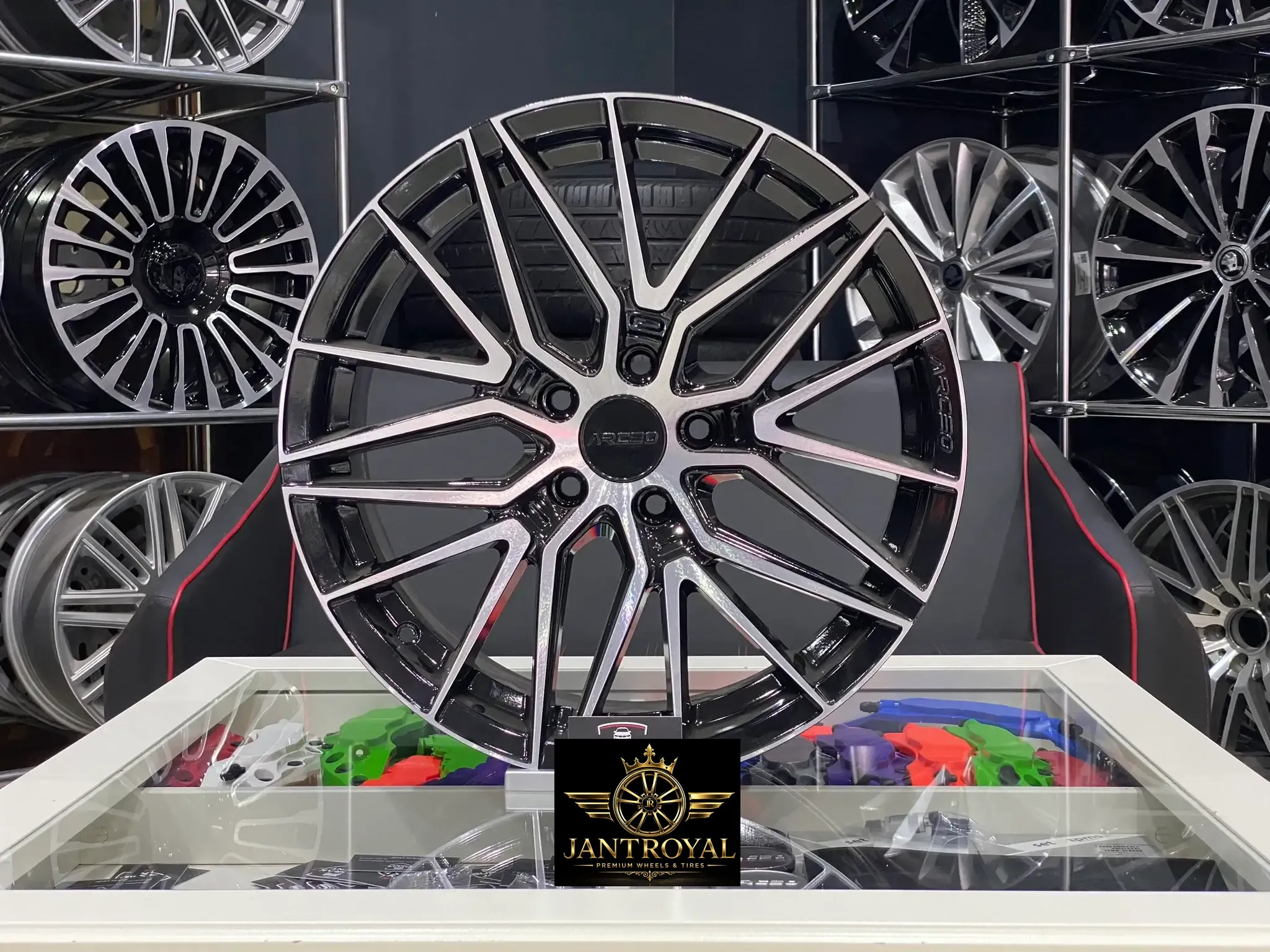 ARCEO SEVİLLA 18 İNÇ 5X112 BLACK DİAMOND JANT MODELİ (4ADET)