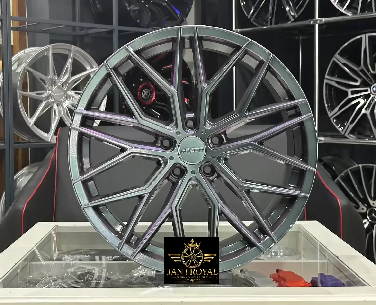 ARCEO VALENCİA 20 İNÇ 5X120 MİDNİGHT PURPLE ÖN ARKA JANT MODELİ (4ADET)