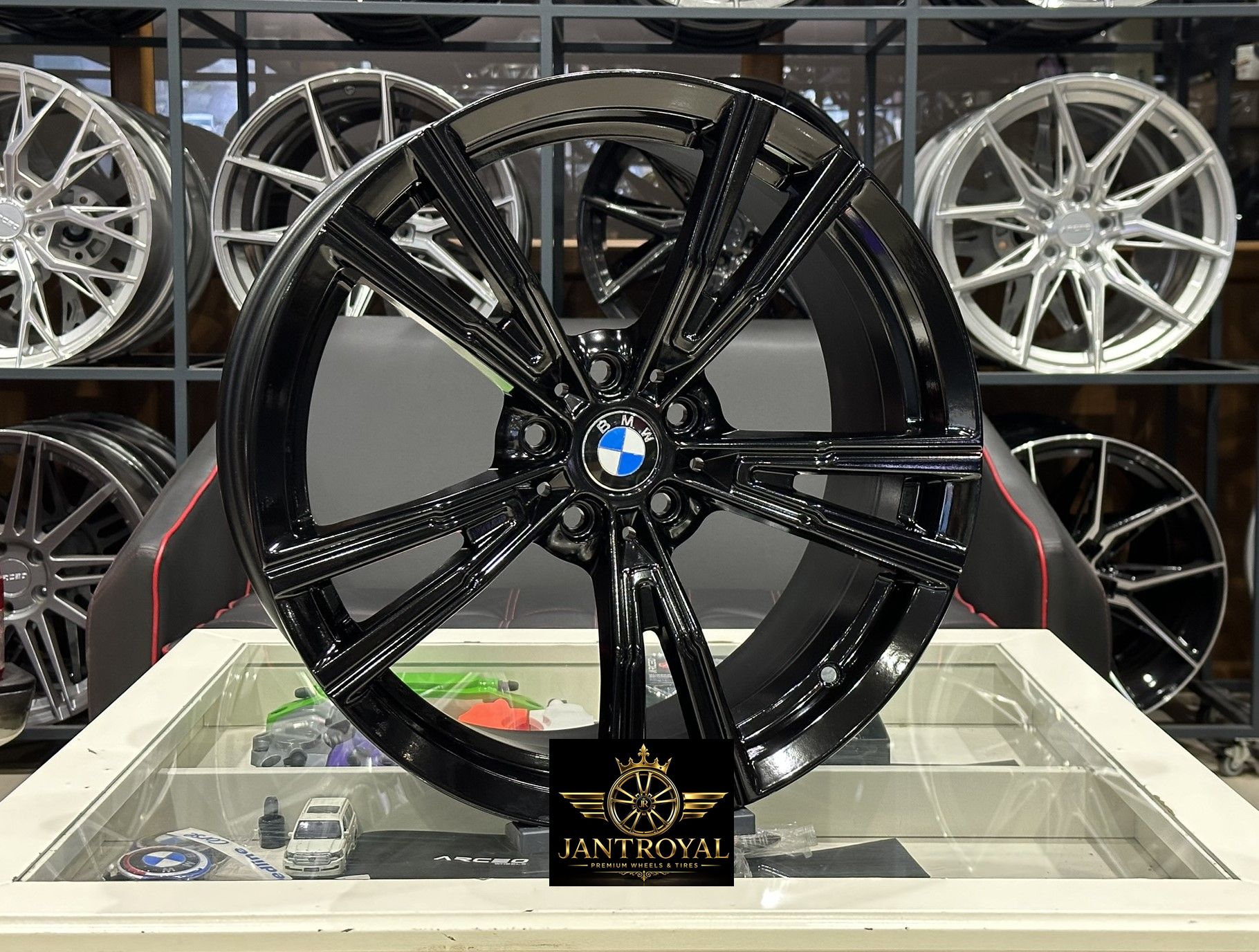 19 İNÇ 5X112 BMW G20 G22 STYLE-793 İNDİVİDUAL ÖN/ARKA PİANO BLACK JANT MODELİ (4ADET)