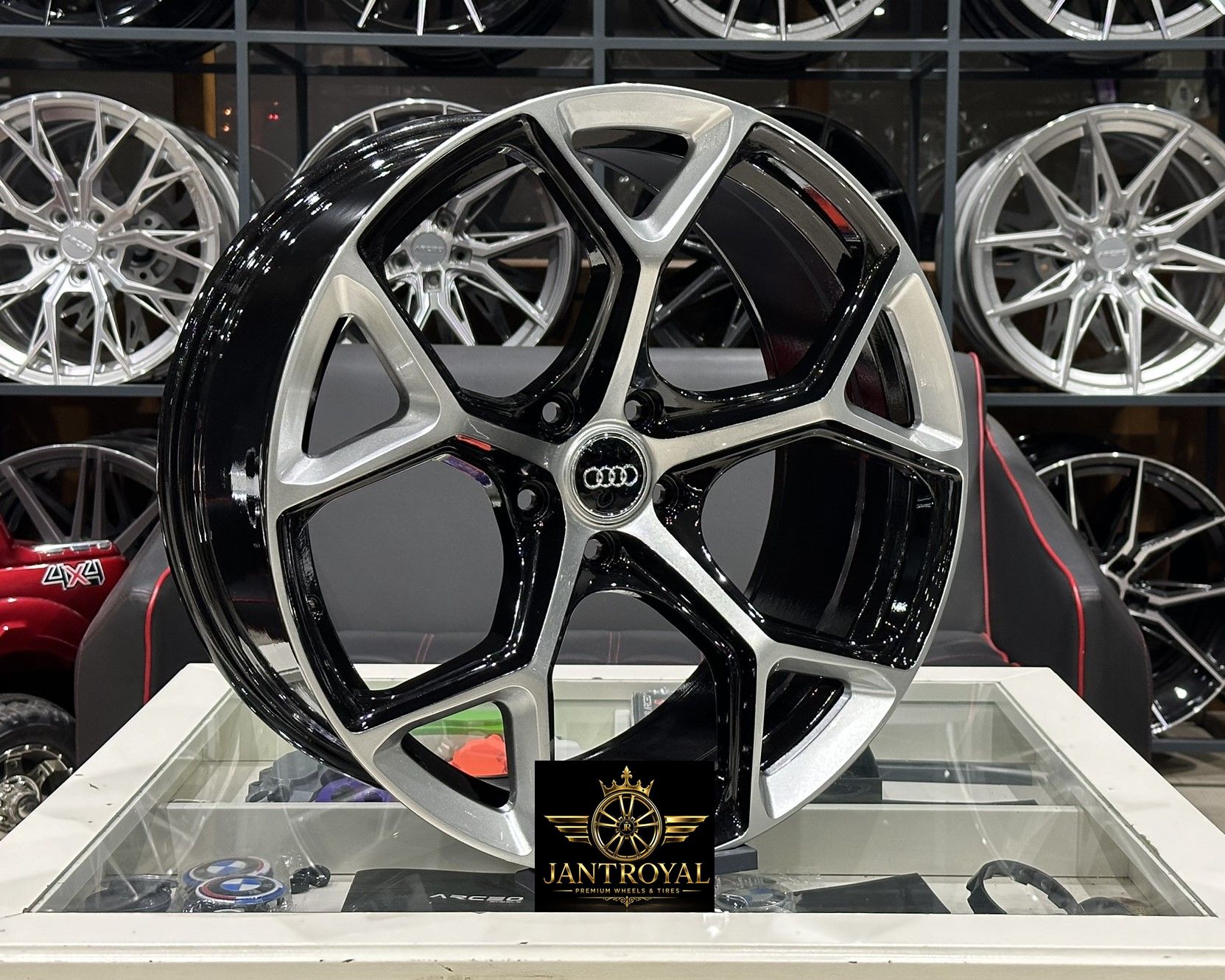 20 İNÇ 5X112 AUDİ RS JANT MODELİ (4ADET) A4 A5 A6 A7 A8 UYUMLU