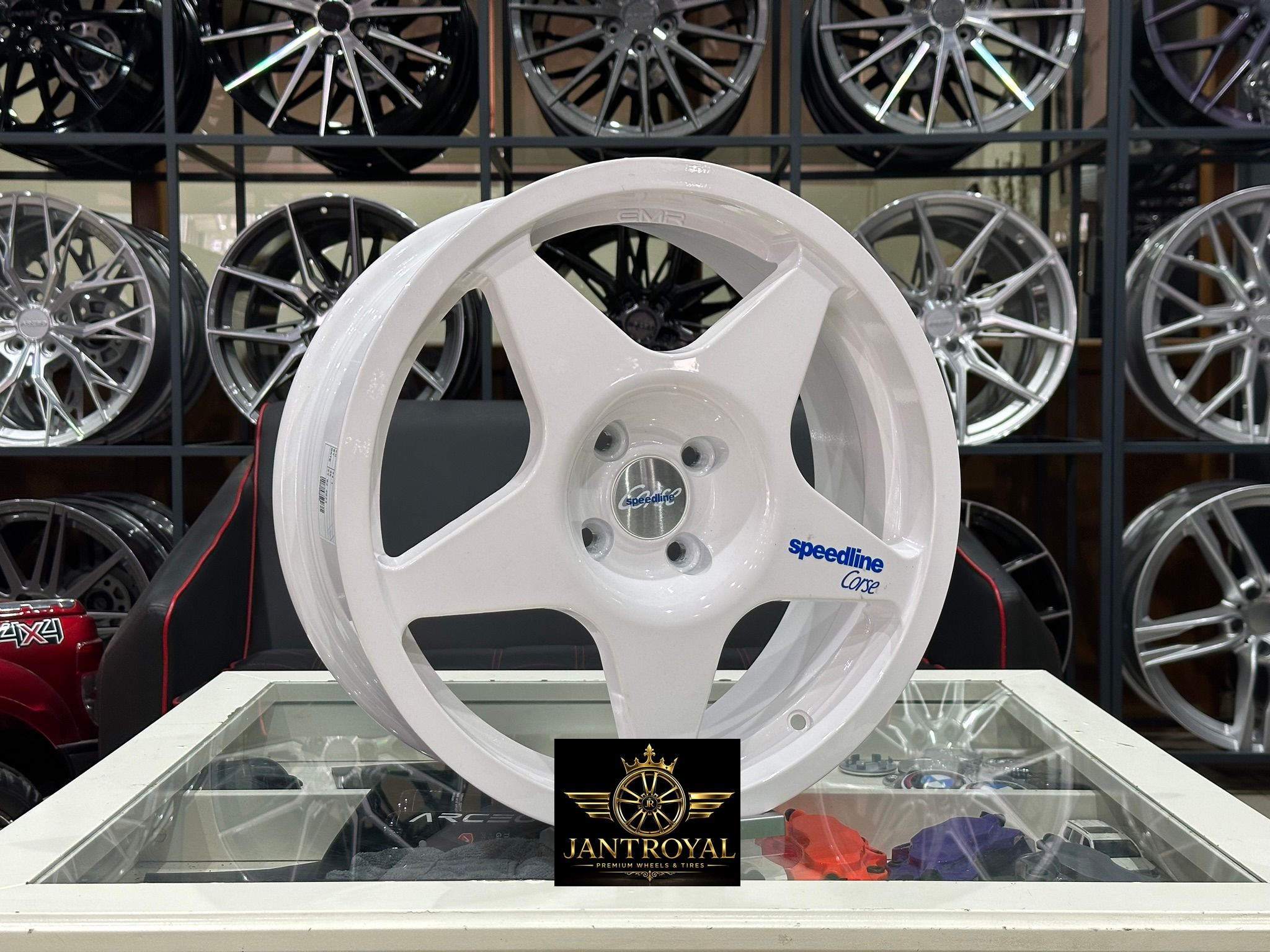 17 İNÇ 4X108 SPEEDLİNE CORSE 2110 SOFT WHİTE JANT MODELİ (4ADET)