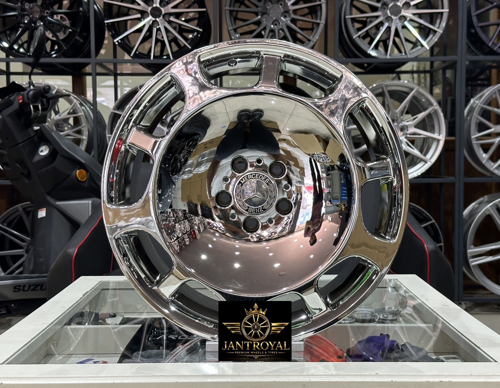 19 İNÇ 5X112 MERCEDES VİTO MAYBACH CHROME KROM JANT MODELİ (4ADET)