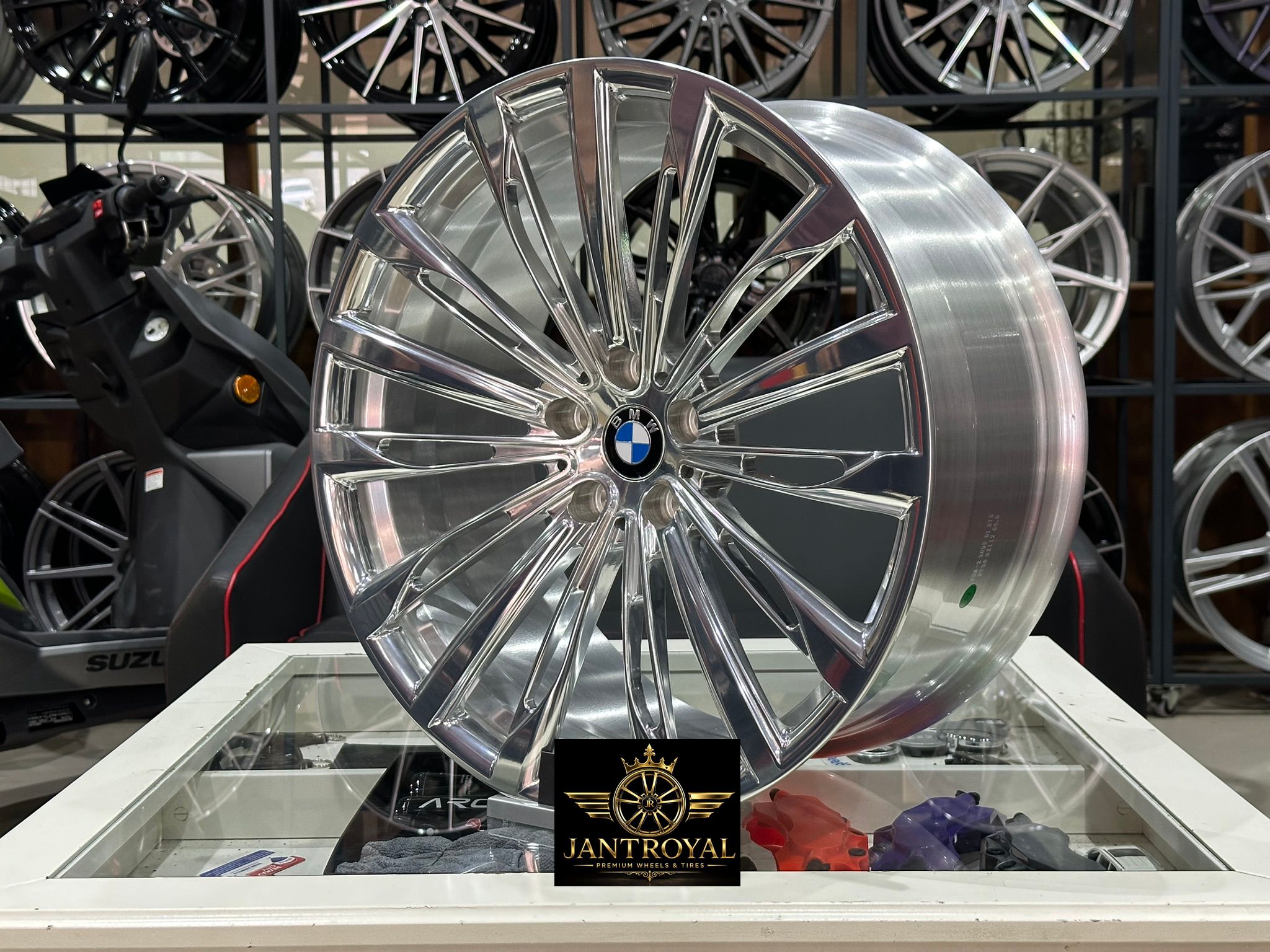 20 İNÇ 5X112 BMW G11 G12 G70 G30 UYUMLU ÖN/ARKA FORGED KROM JANT MODELİ (4ADET)
