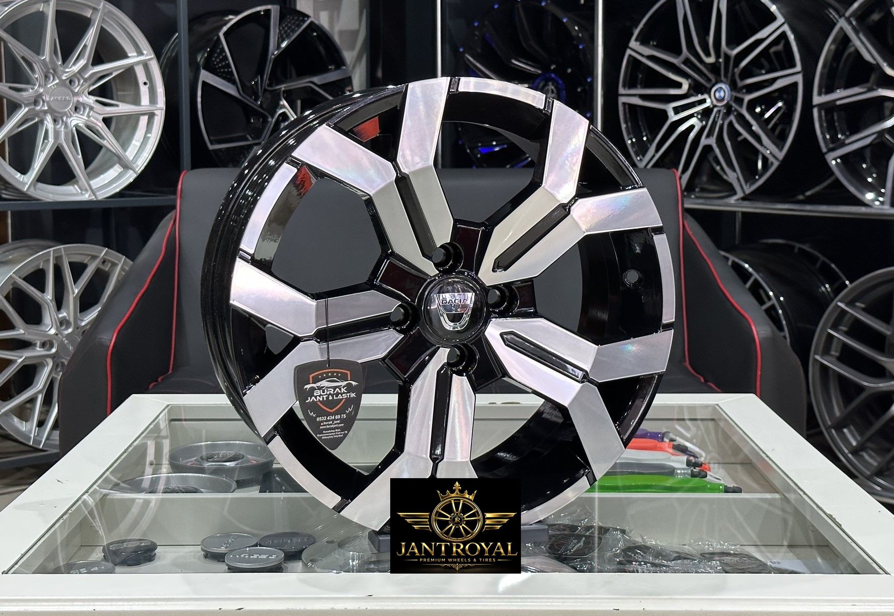 16 İNÇ 4X100 DACIA SANDERO STEPWAY JANT MODELİ (4ADET)