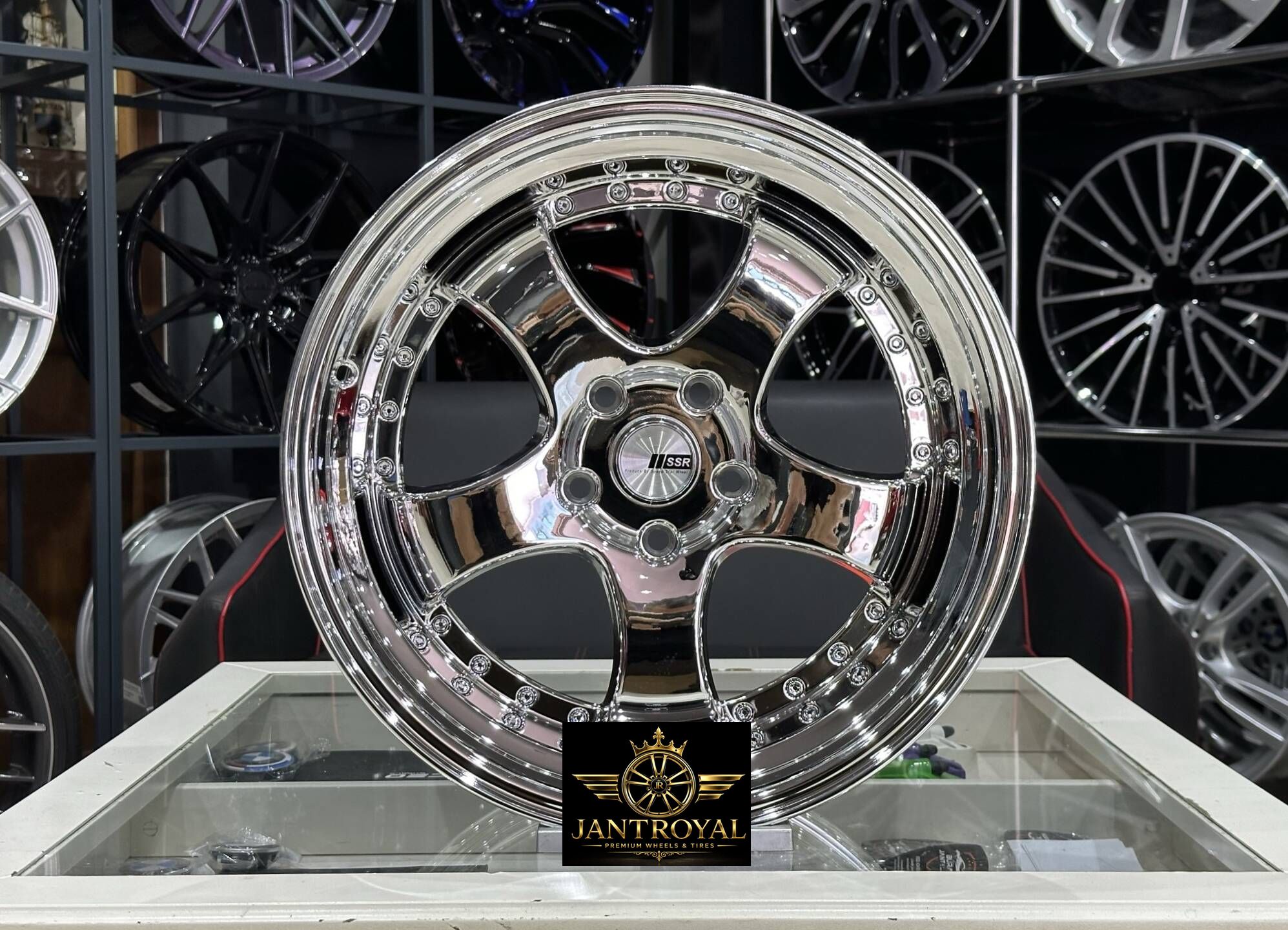 18 İNÇ 5X108 SSR CHROME KROM JANT MODELİ (4ADET)
