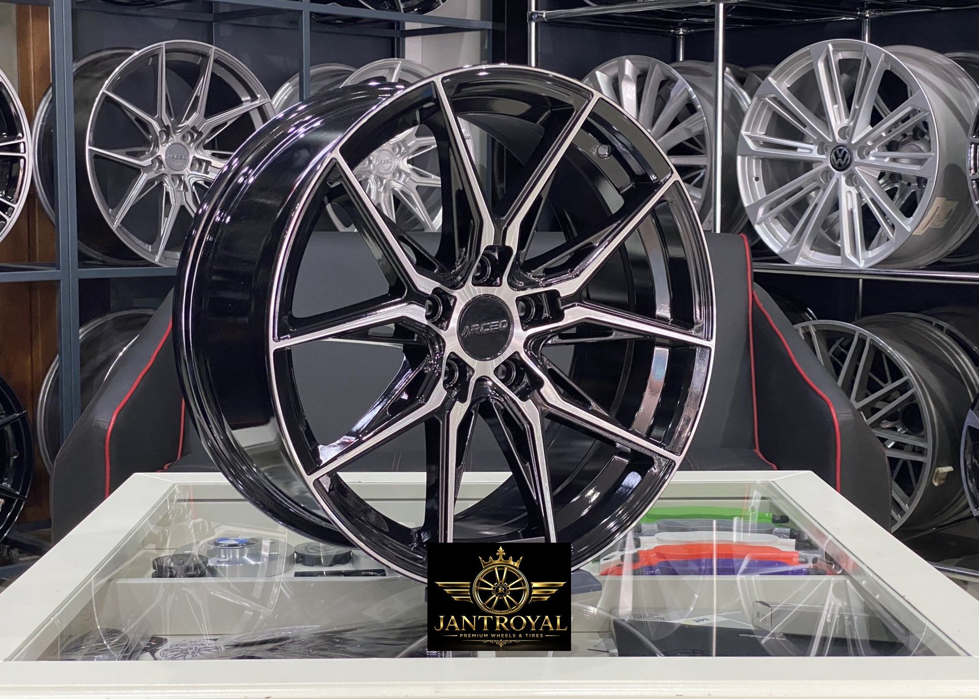 ARCEO MARSEİLLE 17 İNÇ 5X105 BLACK DİAMOND JANT MODELİ (4ADET)