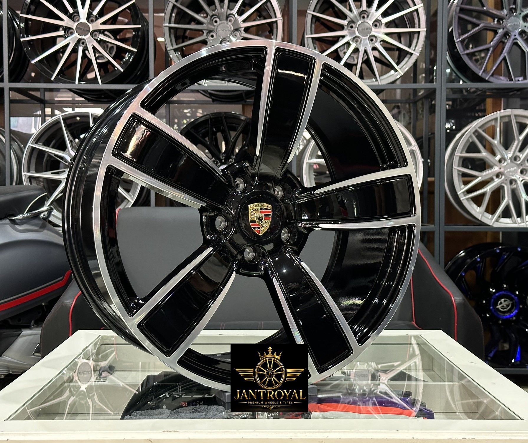 22 İNÇ 5X130 PORSCHE CAYENNE ÖN ARKA FORGED JANT MODELİ (4ADET)