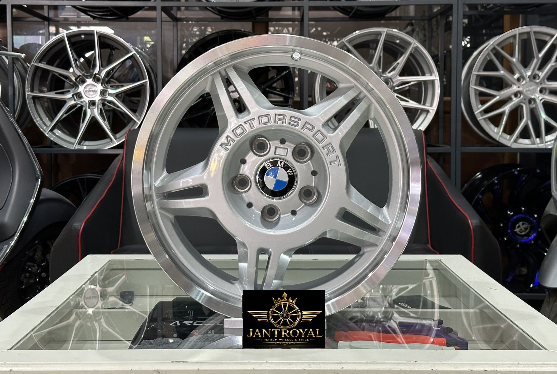17 İNÇ 5X120 BMW E36 MOTORSPORT ÖN ARKA JANT MODELİ (4ADET)