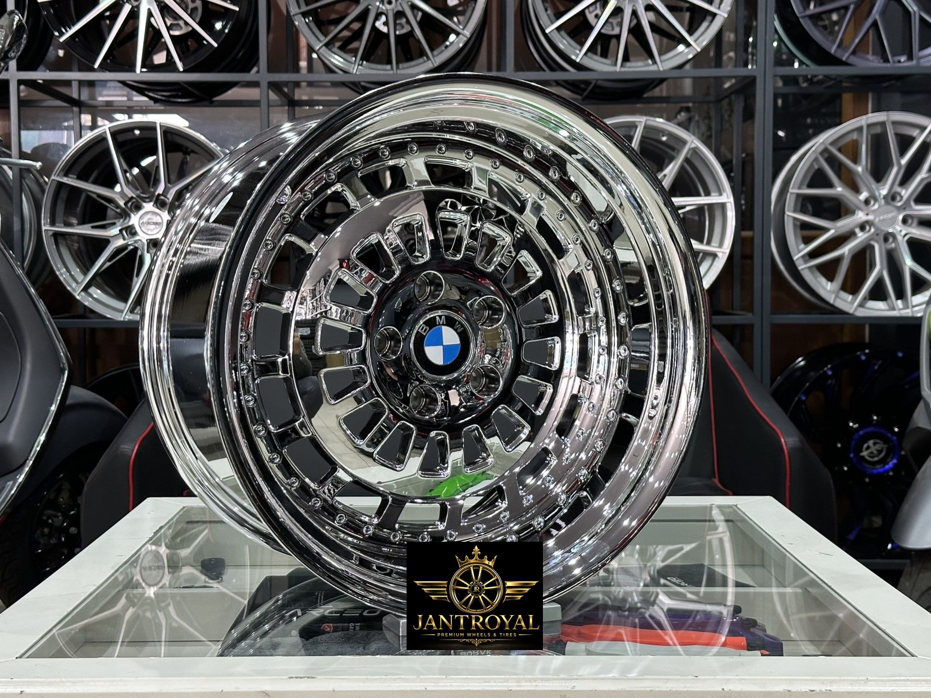 19 İNÇ 5X120 BMW ÖN/ARKA CHROME TERMİNATÖR JANT MODELİ (4ADET)