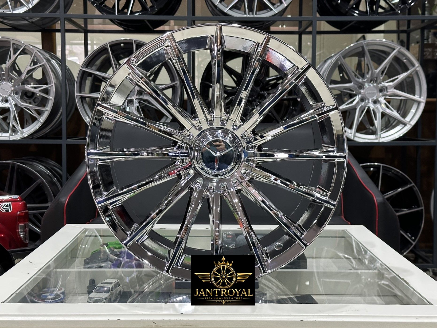 20 İNÇ 5X112 MERCEDES ÖN/ARKA VC CHROME JANT MODELİ (4ADET)