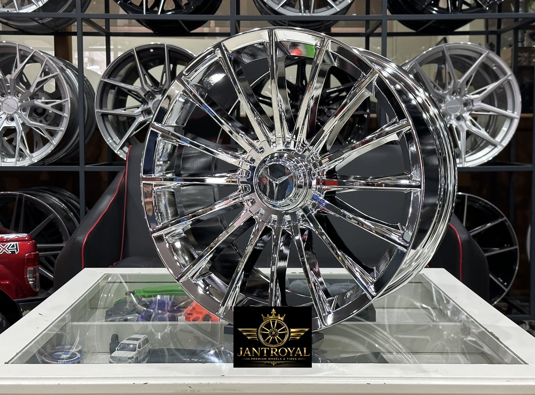 19 İNÇ 5X112 MERCEDES ÖN/ARKA VC CHROME JANT MODELİ (4ADET)