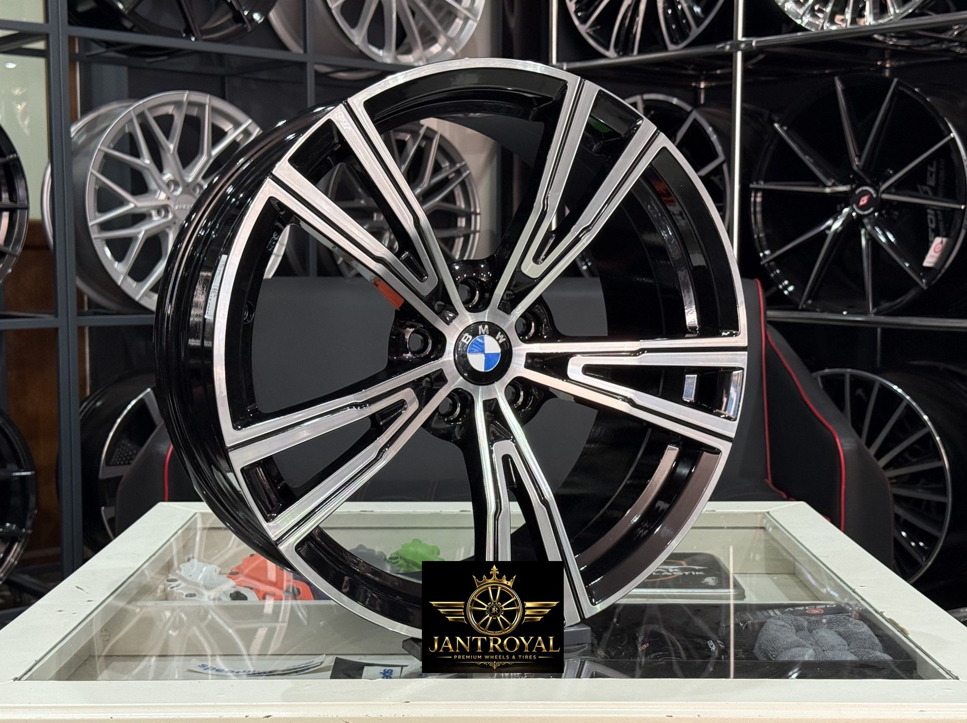 19 İNÇ 5X112 BMW G20 G22 STYLE-793 İNDİVİDUAL ÖN/ARKA BLACK DİAMOND JANT MODELİ (4ADET)