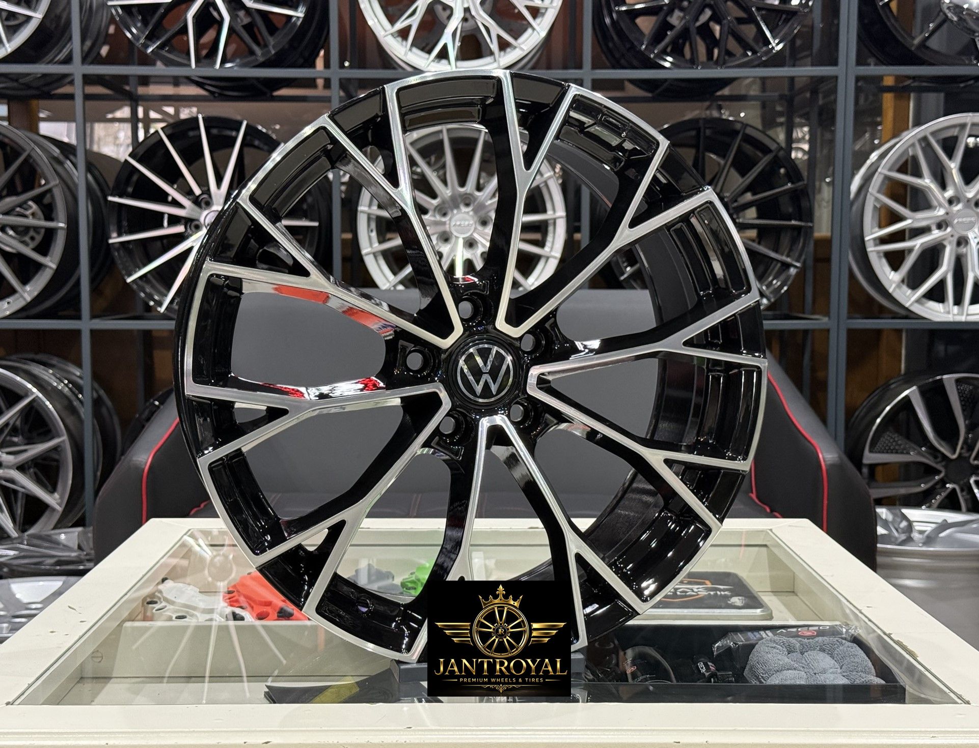 17 İNÇ 5X100 VW POLO R WARMENAU JANT MODELİ (4ADET)