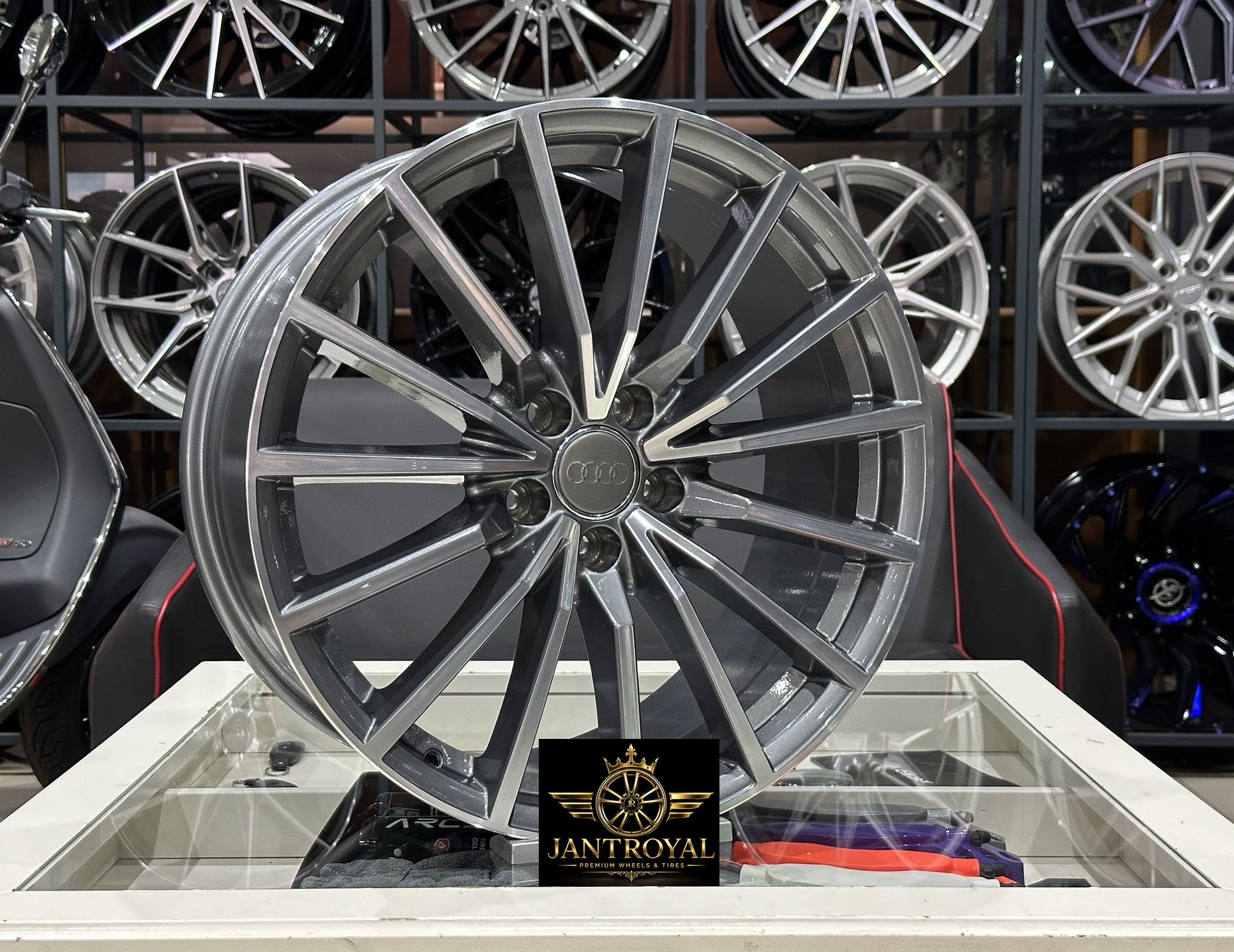 18 İNÇ 5X112 AUDİ A3 A4 UYUMLU A5 S LİNE JANT MODELİ (4ADET)