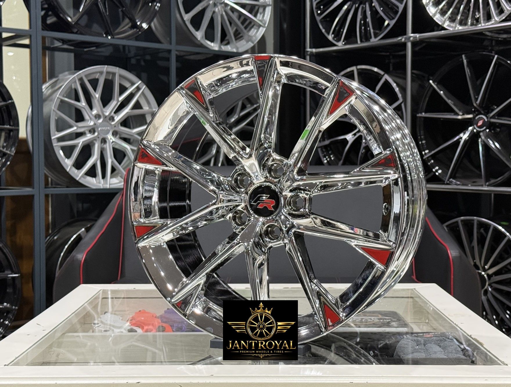 18 İNÇ 5X112 SEAT LEON FR KROM AKREP JANT MODELİ (4ADET) JETTA GOLF CADDY UYUMLU