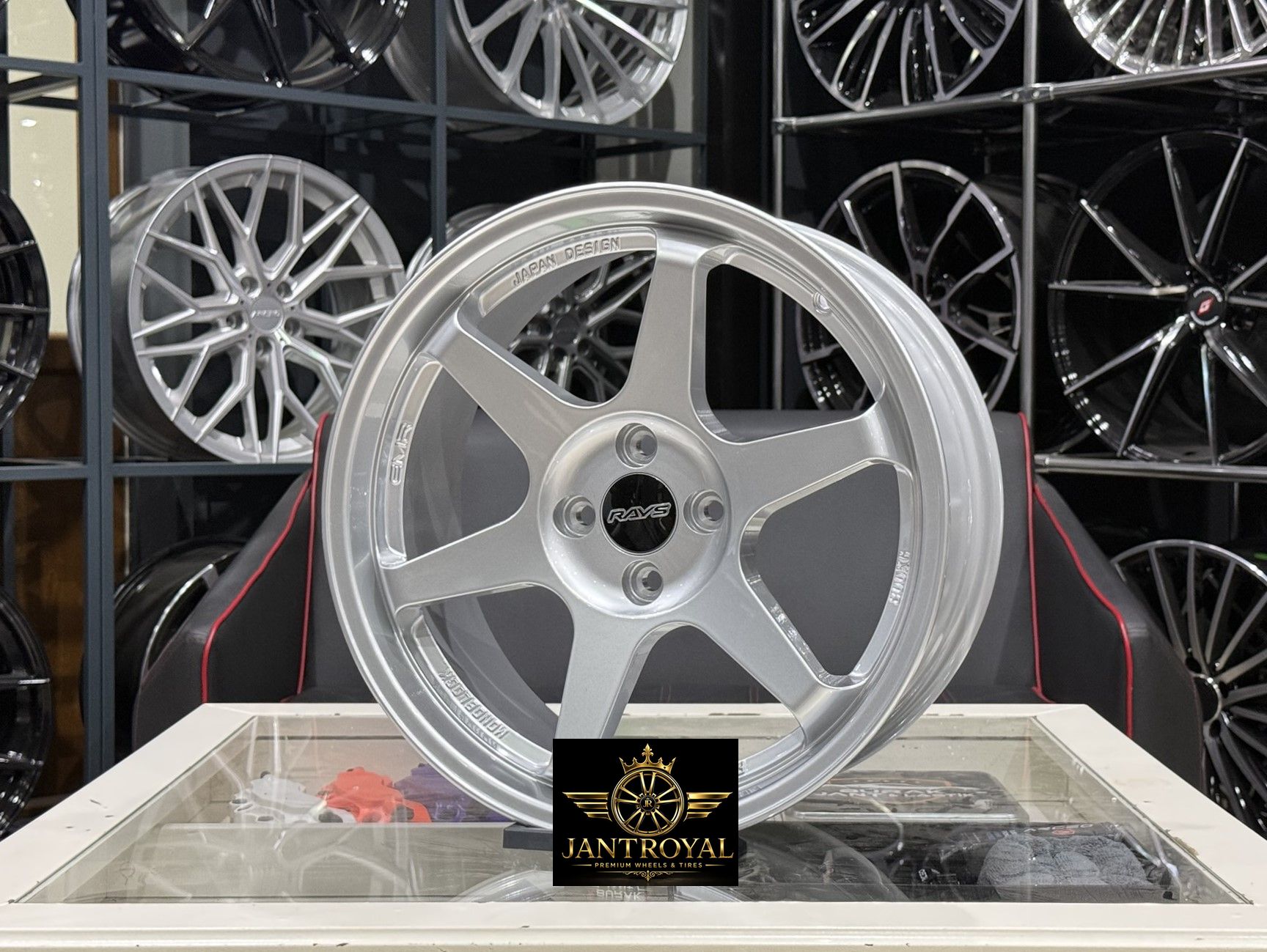 17 İNÇ 4X108 ET:25 VOLK TE37 SİLVER JANT MODELİ (4ADET)