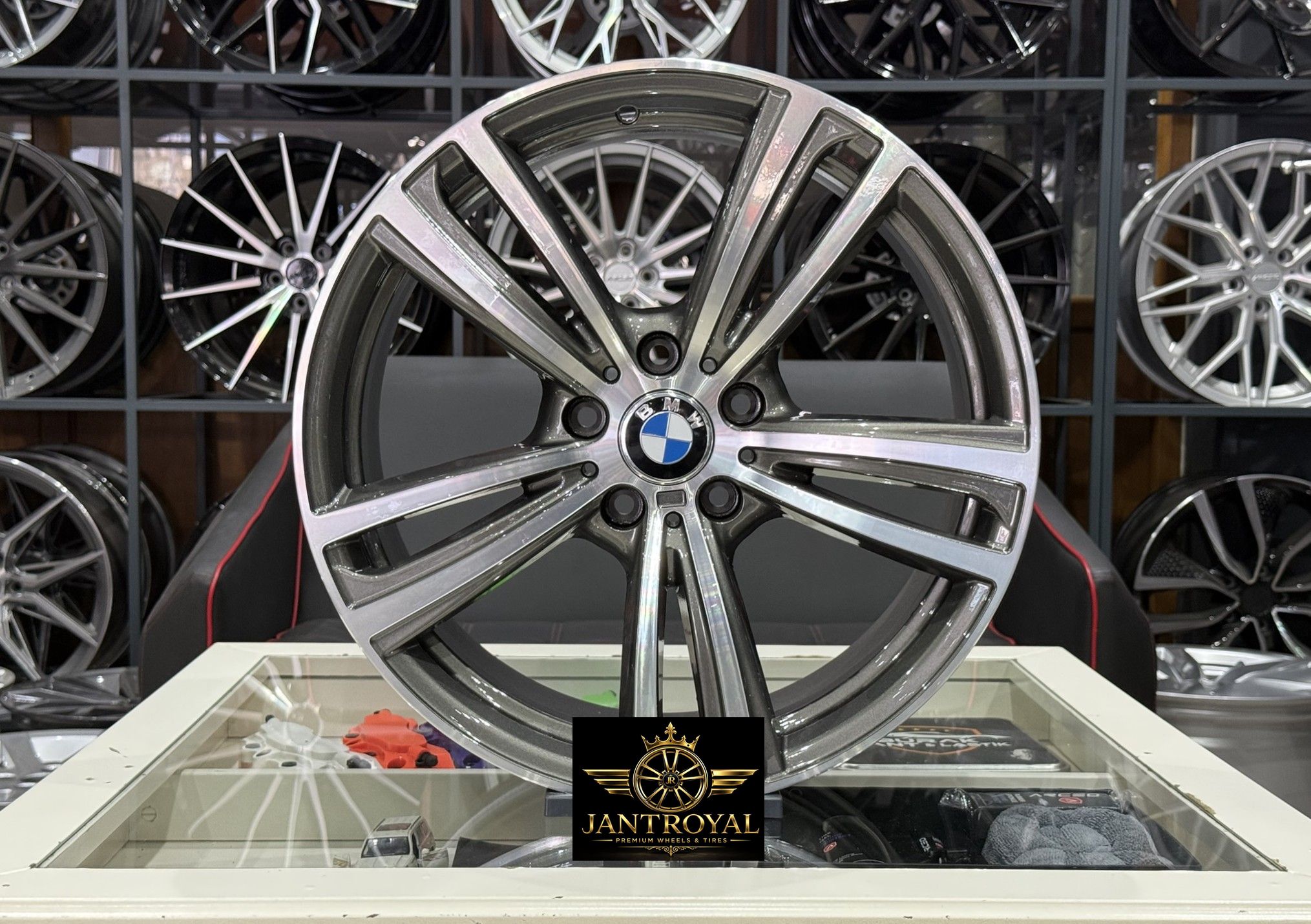 19 İNÇ 5X120 BMW STYLE-442 ÖN/ARKA GUNMETAL DİAMOND JANT MODELİ (4ADET)