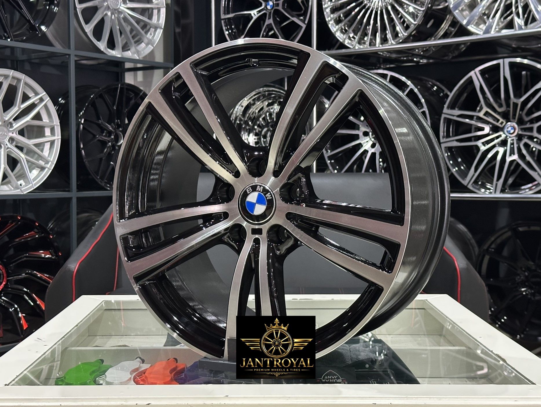 19 İNÇ 5X120 BMW STYLE-442 ÖN/ARKA BLACK DİAMOND JANT MODELİ (4ADET)