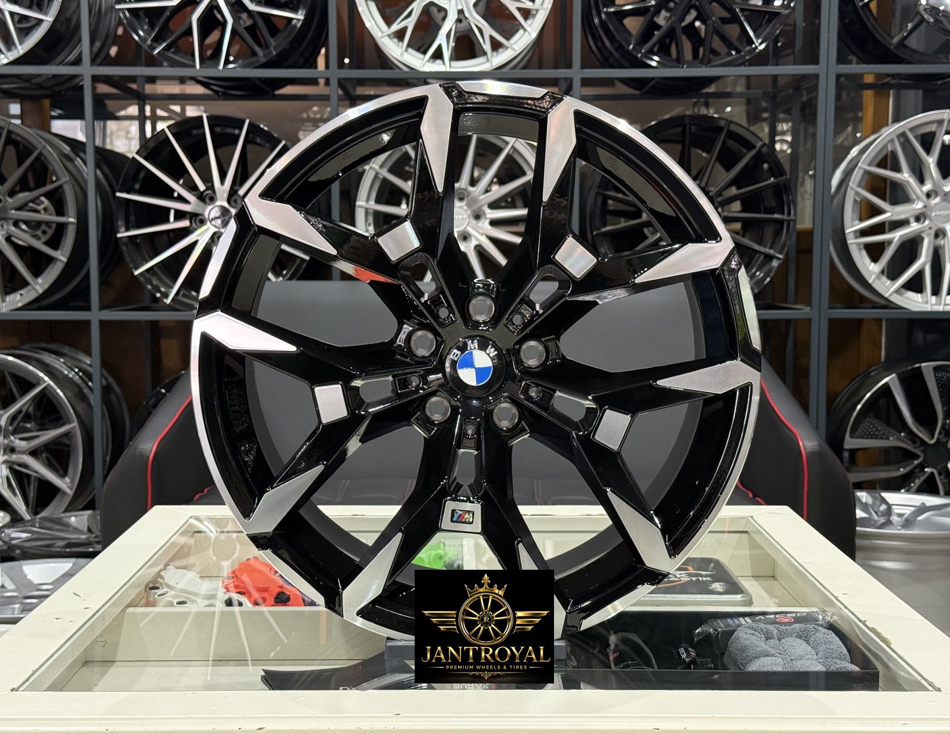 19 İNÇ 5X120 BMW F10 F30 STYLE-995 M SPORT SHADOW ÖN/ARKA BLACK DİAMOND JANT MODELİ (4ADET)