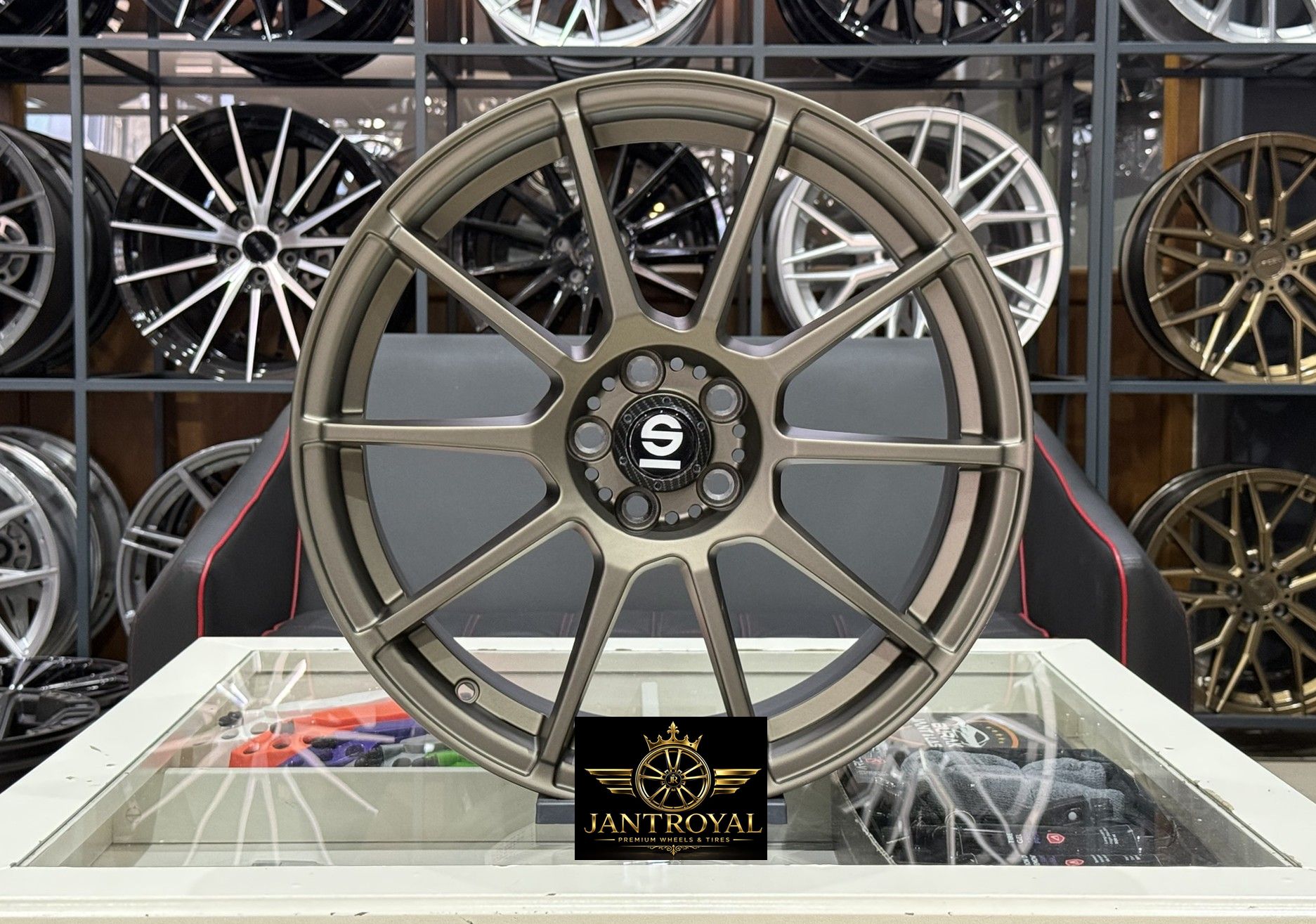 18 İNÇ 5X112 SPARCO ASSETTO GARA MATT BRONZ VW AUDİ SKODA SEAT JANT MODELİ (4ADET)