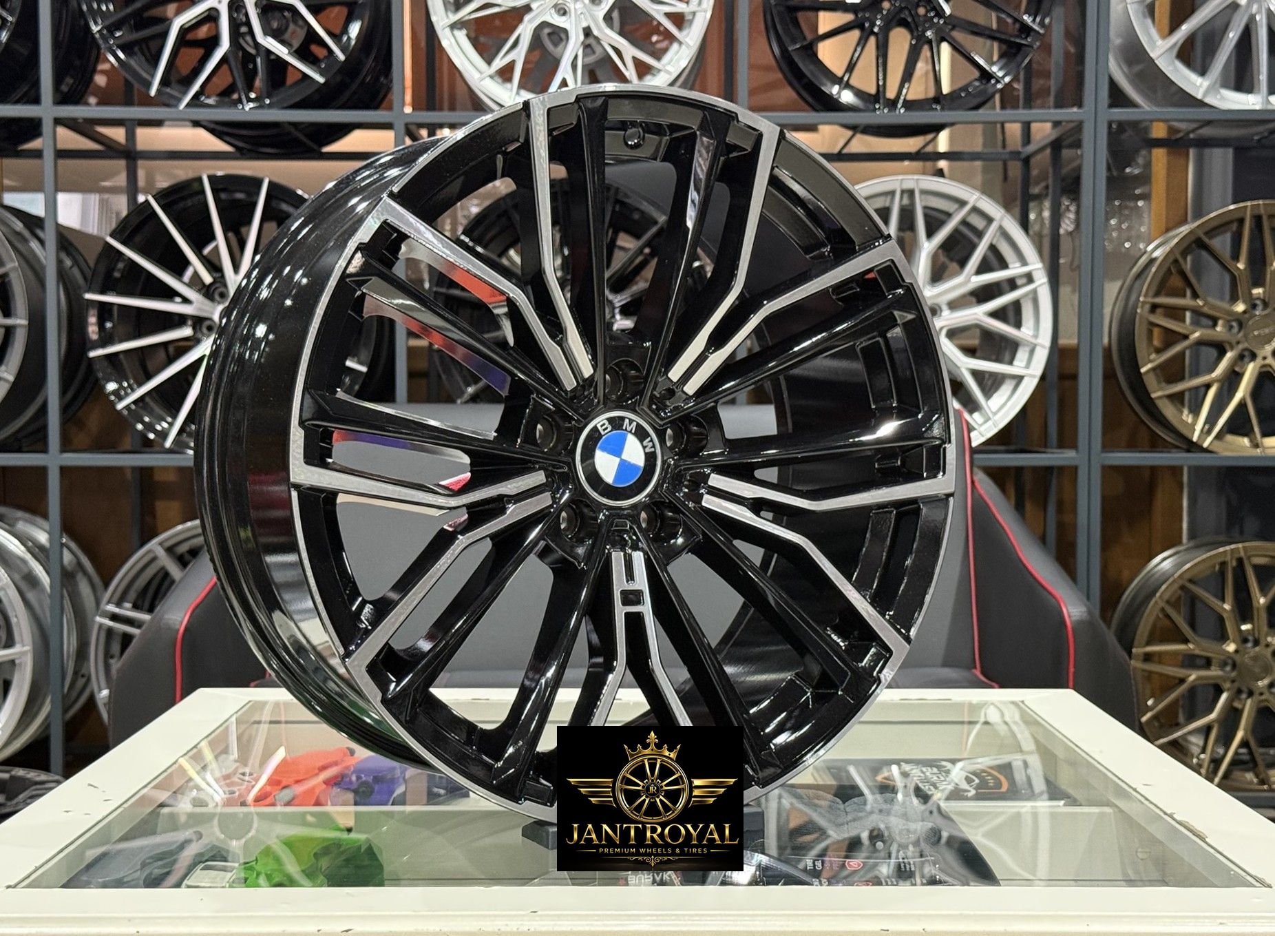 19 İNÇ 5X112 BMW G30 G20 M SPORT ÖN ARKA BLACK DİAMOND JANT MODELİ (4ADET)