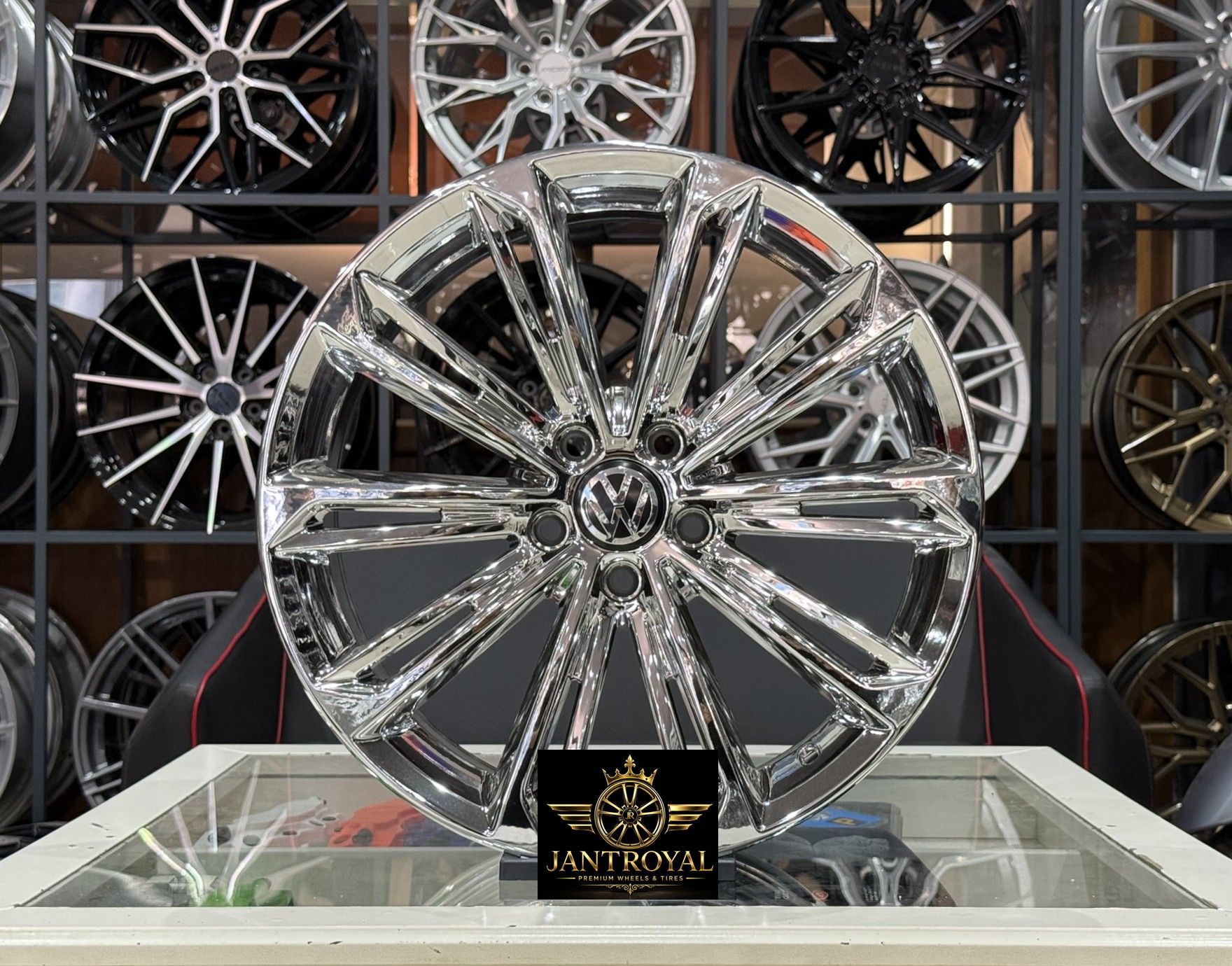 19 İNÇ 5X112 PASSAT RLİNE VERONA KROM JANT MODELİ (4ADET)