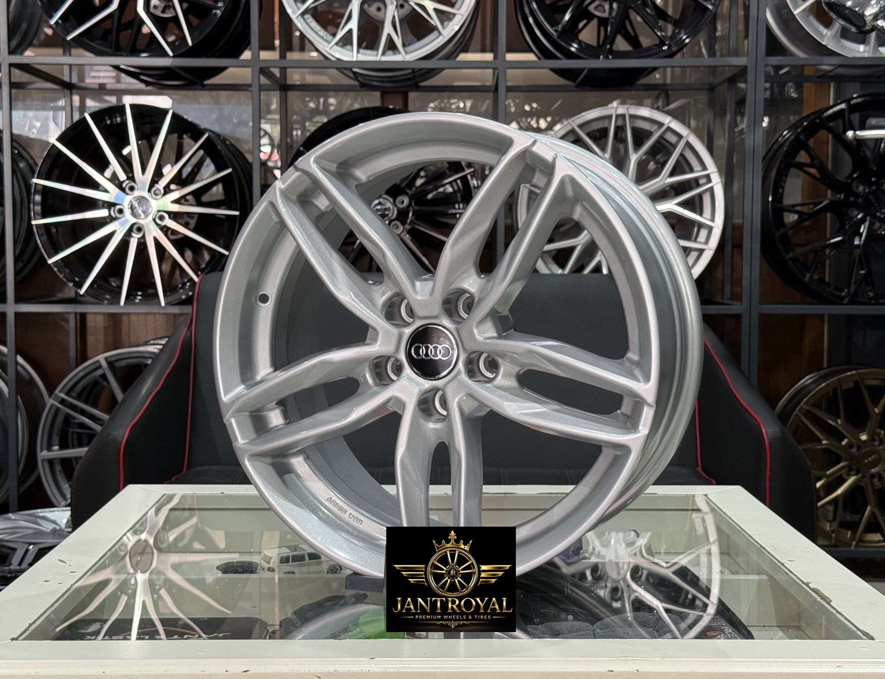 18 İNÇ 5X112 AUDİ RS6 A3 A4 A5 A6 SİLVER JANT MODELİ (4ADET)