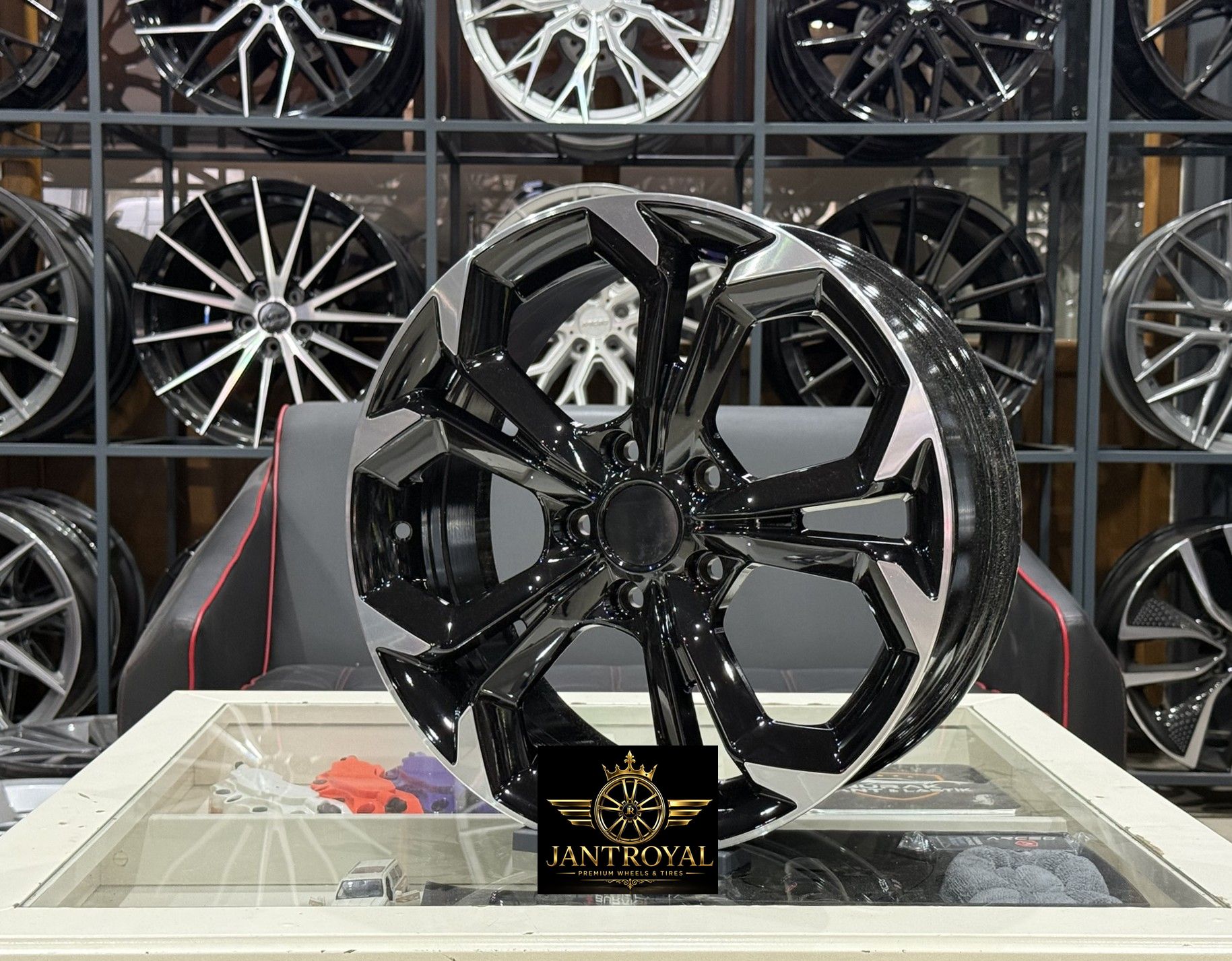 17 İNÇ 5X108 PEUGEOT 308 408 RİFTER BLACK DİAMOND JANT MODELİ (4ADET)