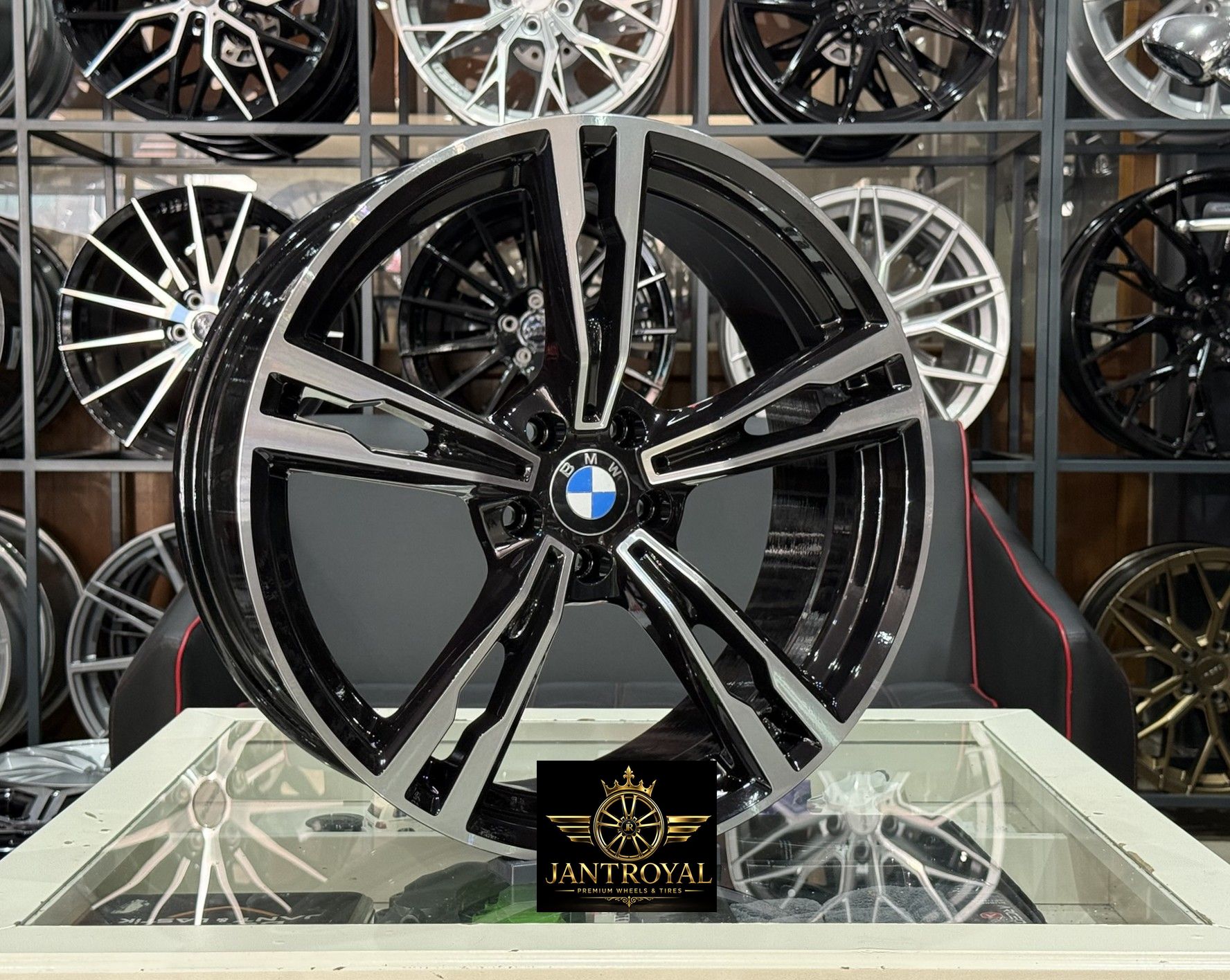 20 İNÇ 5X112 BMW G11 G12 G70 G30 UYUMLU BLACK DİAMOND ÖN/ARKA JANT MODELİ (4ADET)