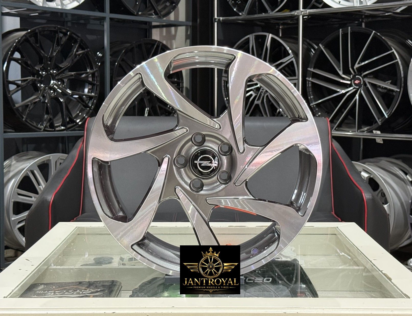 18 İNÇ 5X120 OPEL İNSİGNİA OPC TİTAN DİAMOND JANT MODELİ (4ADET)