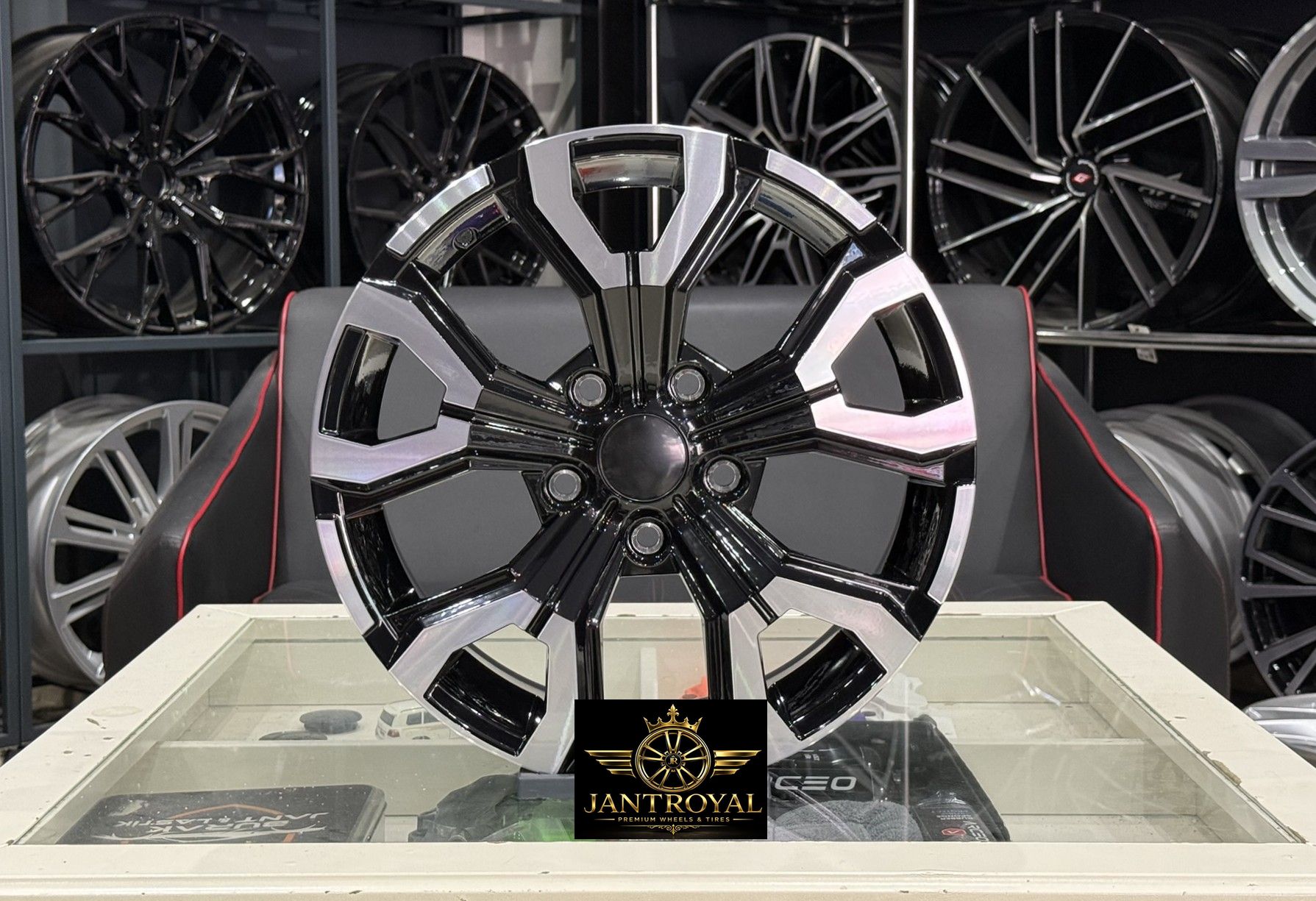 16 İNÇ 5X114.3 RENAULT DACIA DUSTER BLACK DİAMOND JANT MODELİ (4ADET)