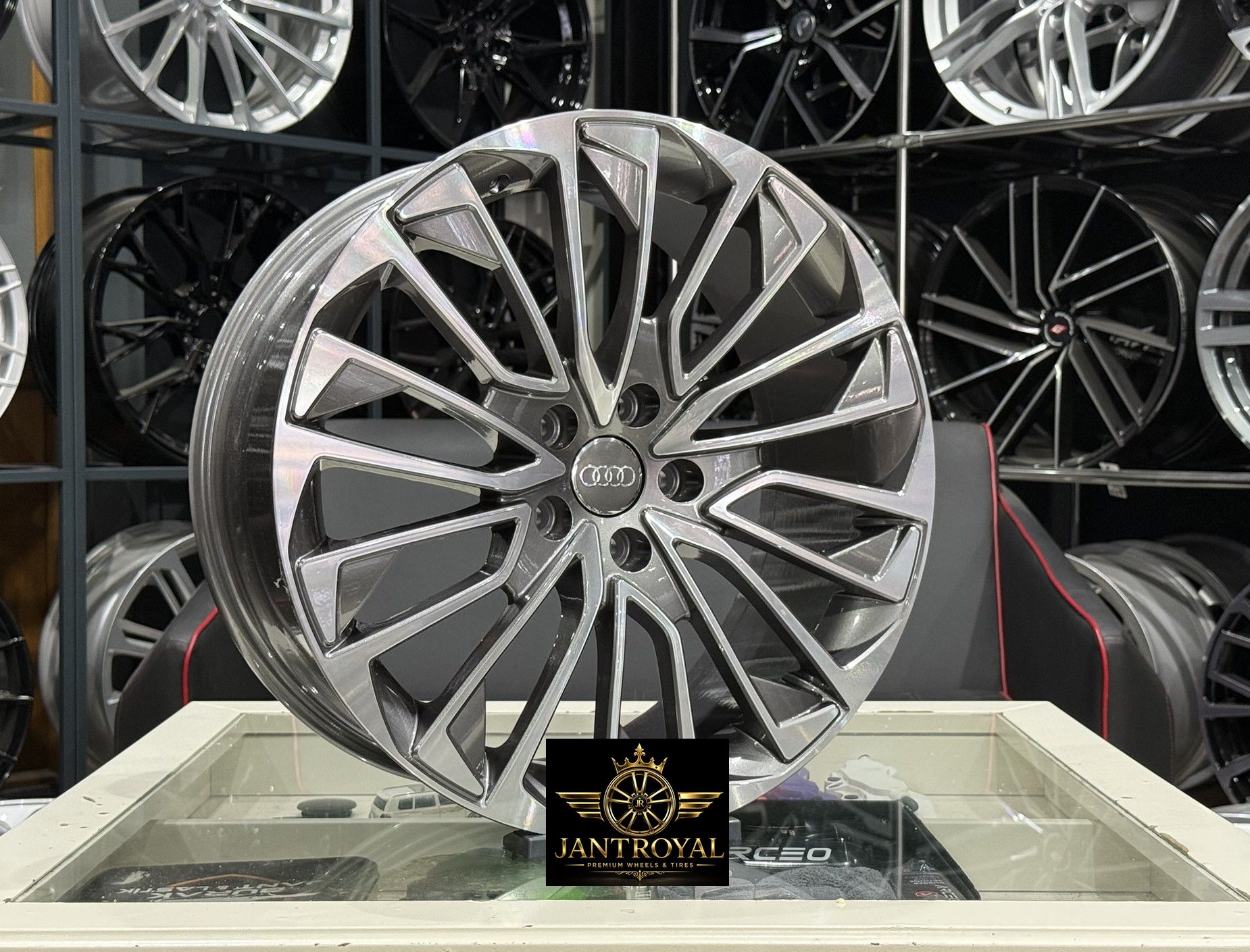 19 İNÇ 5X112 AUDİ A6 TİTAN DİAMOND JANT MODELİ (4ADET)