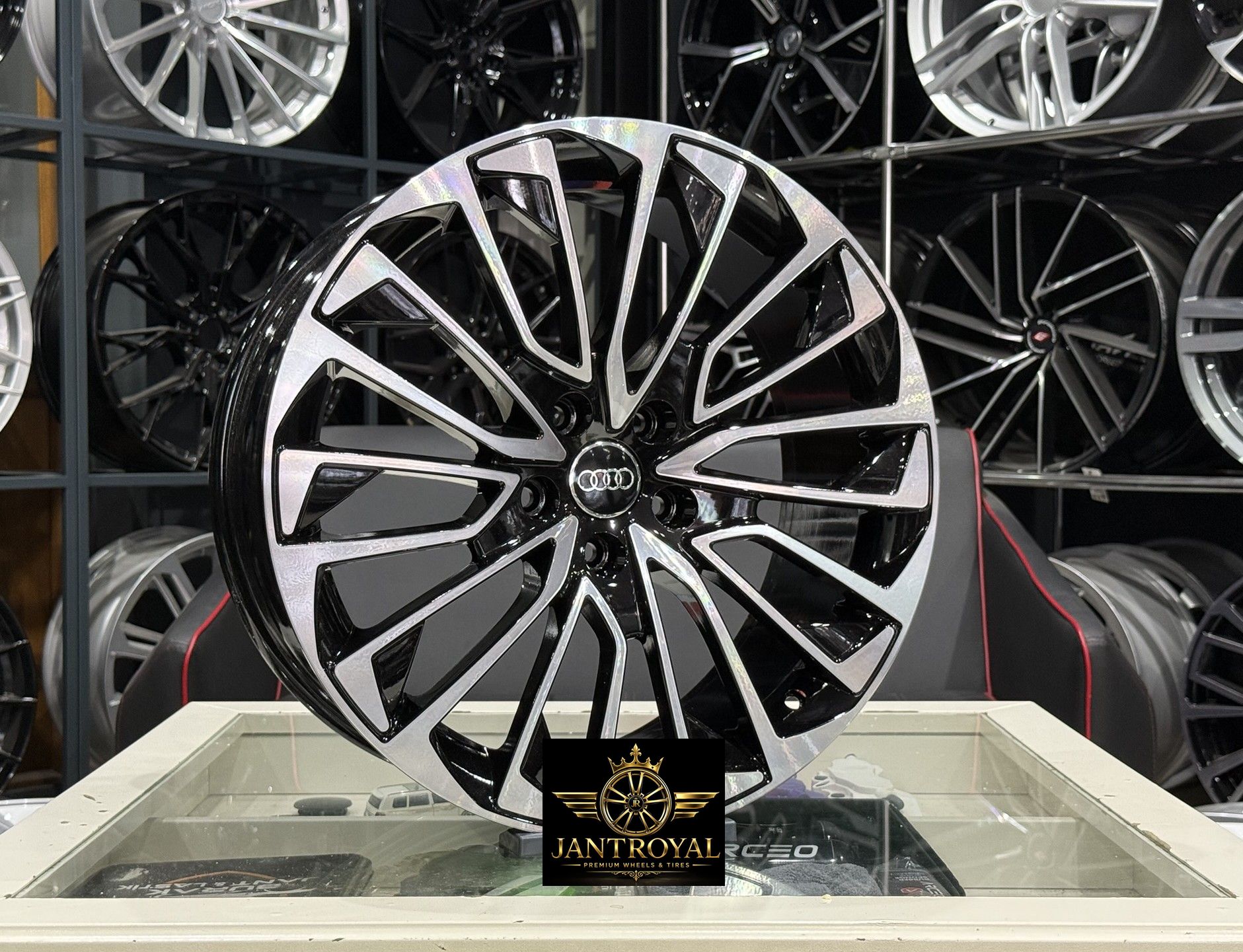 19 İNÇ 5X112 AUDİ A6 BLACK DİAMOND JANT MODELİ (4ADET)