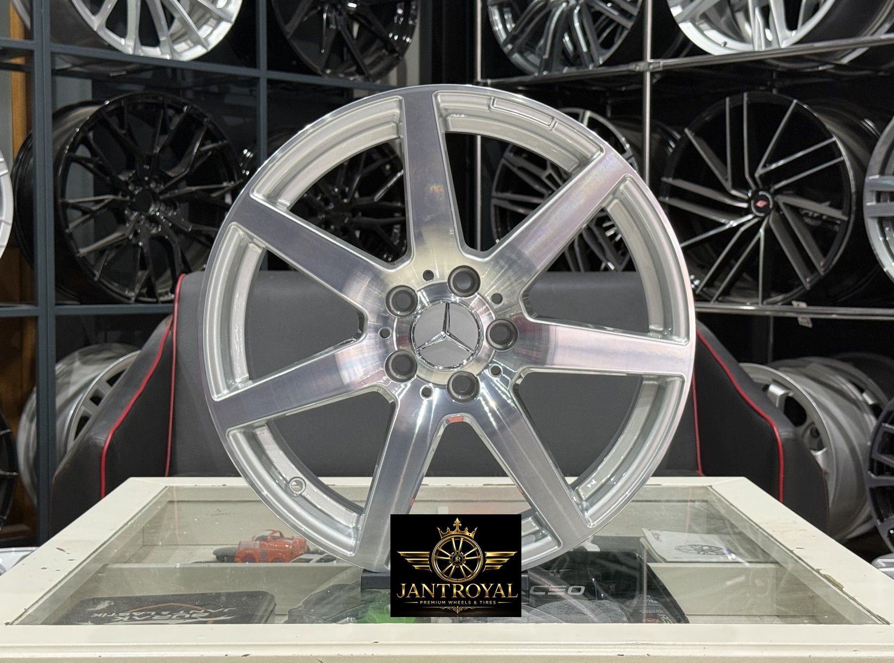18 İNÇ 5X112 MERCEDES C180 W204 AMG DİAMOND JANT MODELİ (4ADET)