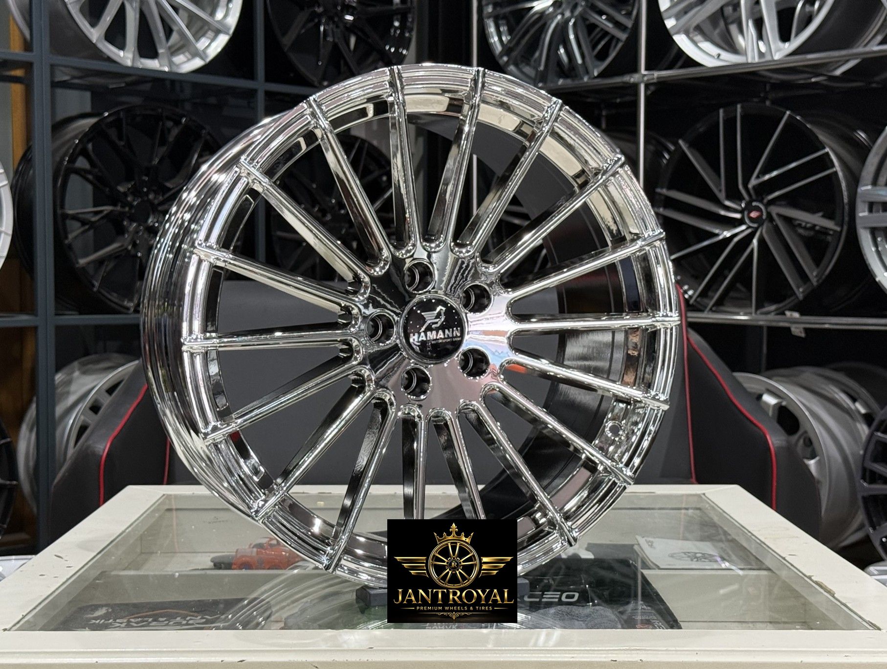 19 İNÇ 5X112 HAMANN KROM ÖN ARKA JANT MODELİ (4ADET)