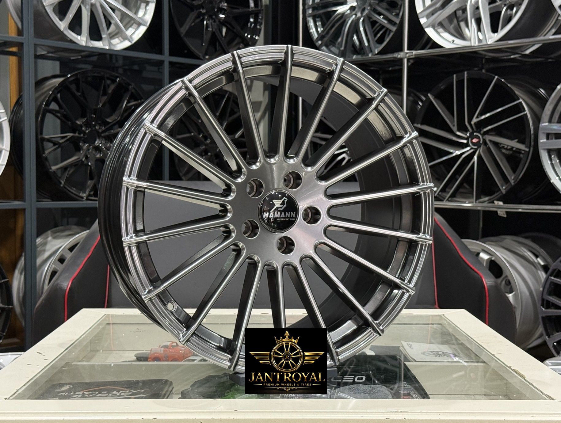 19 İNÇ 5X112 HAMANN HYPER BLACK ÖN ARKA JANT MODELİ (4ADET)