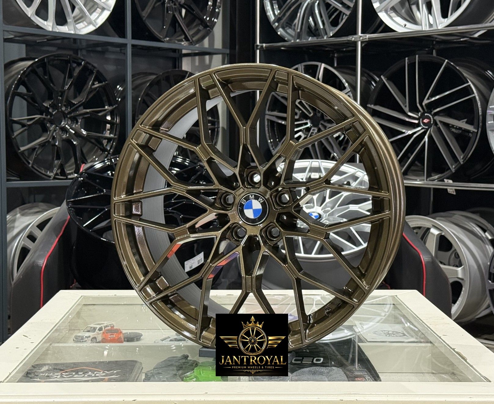 19 İNÇ 5X112 BMW G20 G22 ÖN ARKA M3 M4 GLOSS BRONZE JANT MODELİ (4ADET)