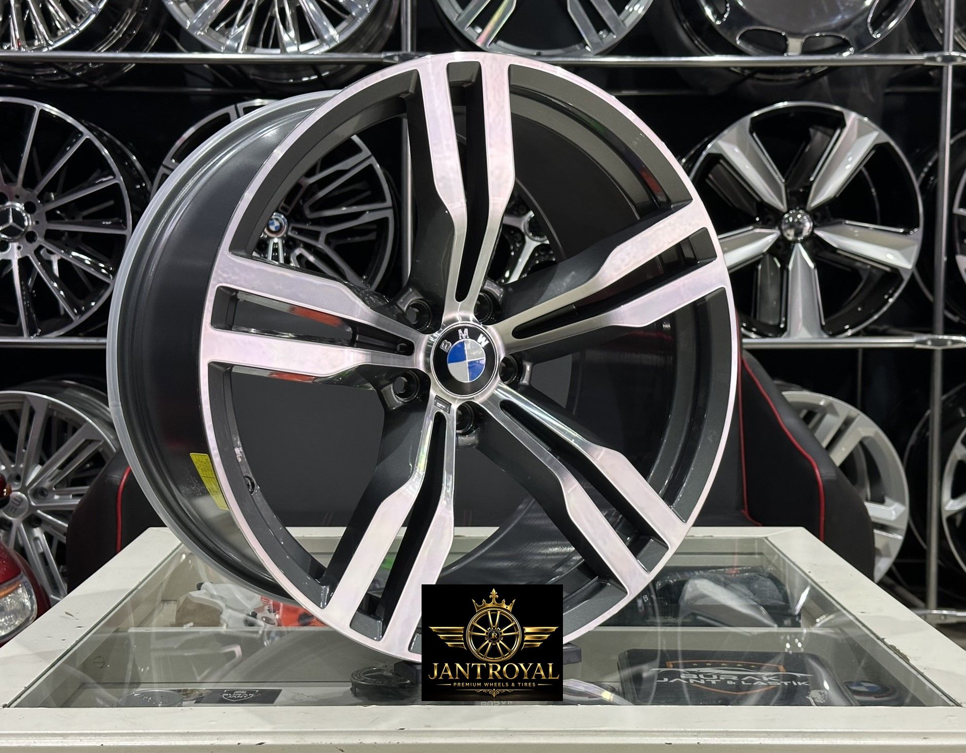 19 İNÇ 5X120 BMW F10 F30 STYLE-648 ÖN ARKA JANT MODELİ (4ADET)