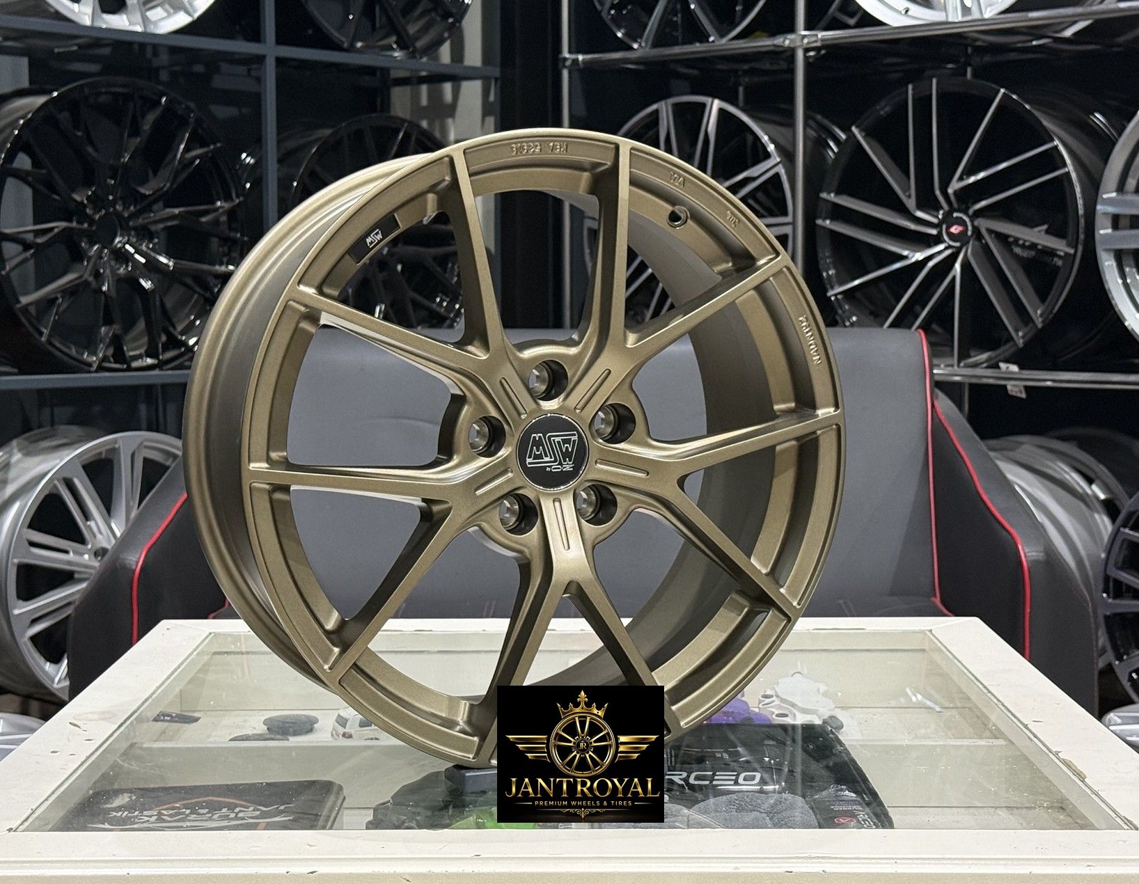 18 İNÇ 5X112 ORJİNAL MSW P1 MATT BRONZE JANT MODELİ (4ADET)