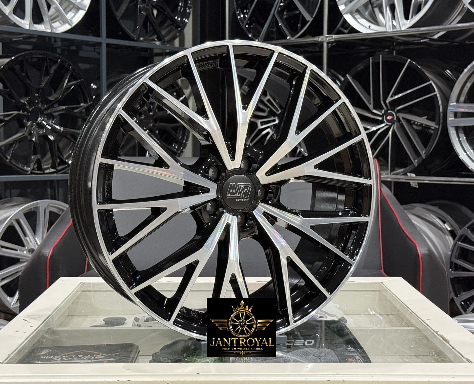 20 İNÇ 5X108 ORJİNAL MSW 44 JANT MODELİ (4ADET)