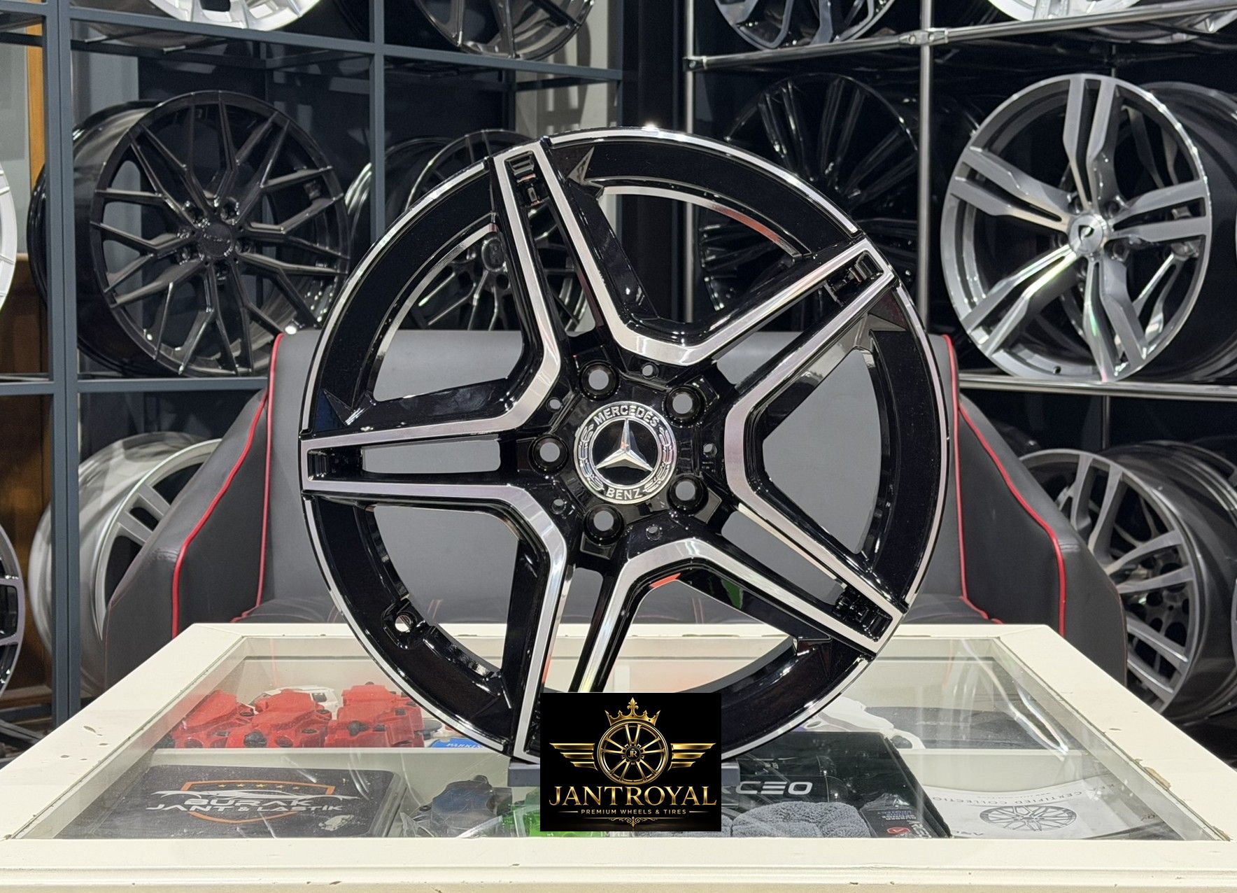 17 İNÇ 5X112 BLACK DİAMOND MERCEDES AMG JANT MODELİ (4ADET)